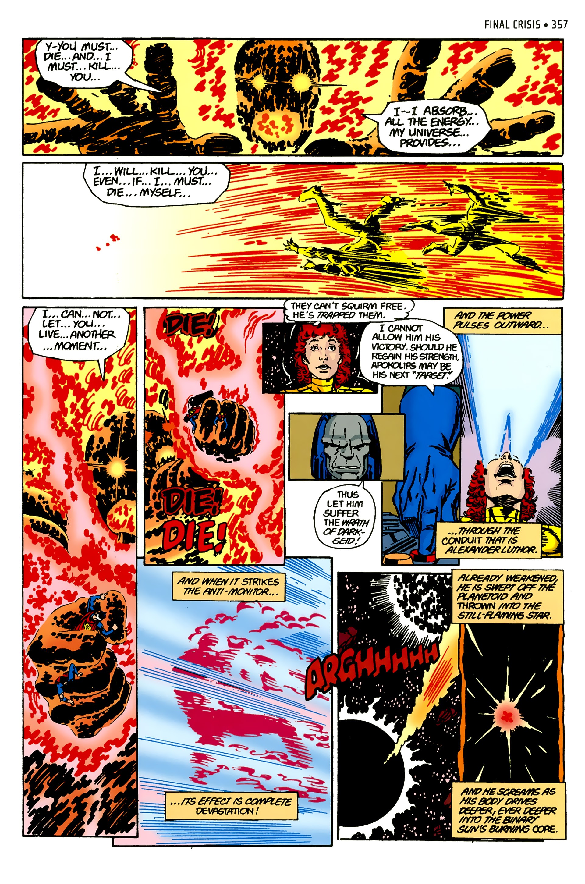 Read online Crisis on Infinite Earths (1985) comic -  Issue # _Absolute Edition 1 (Part 4) - 50
