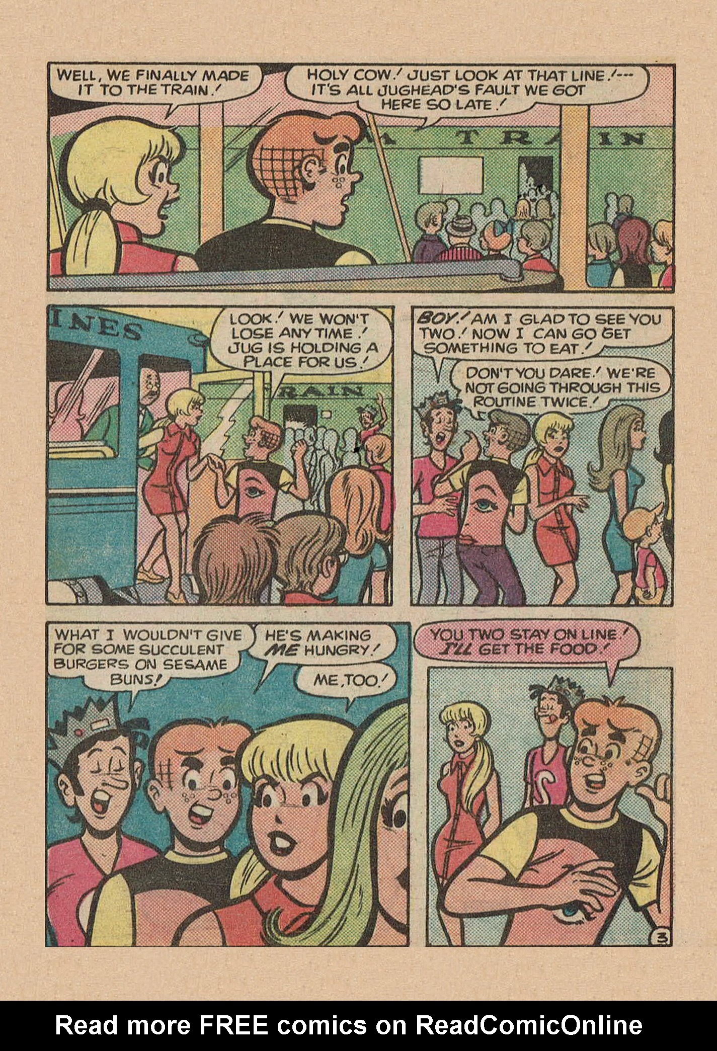 Read online Jughead Jones Comics Digest comic -  Issue #46 - 125