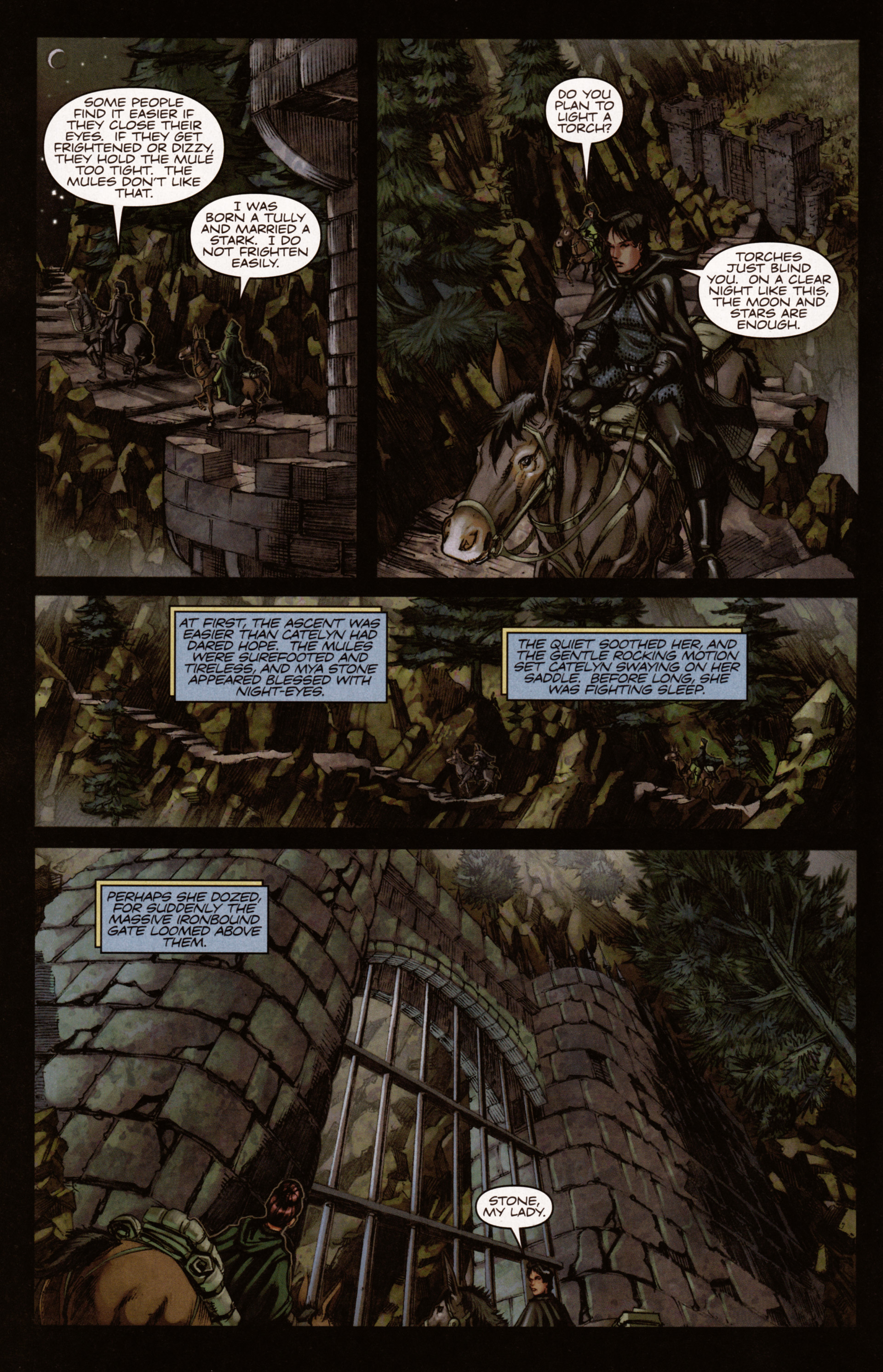 Read online A Game Of Thrones comic -  Issue #11 - 12