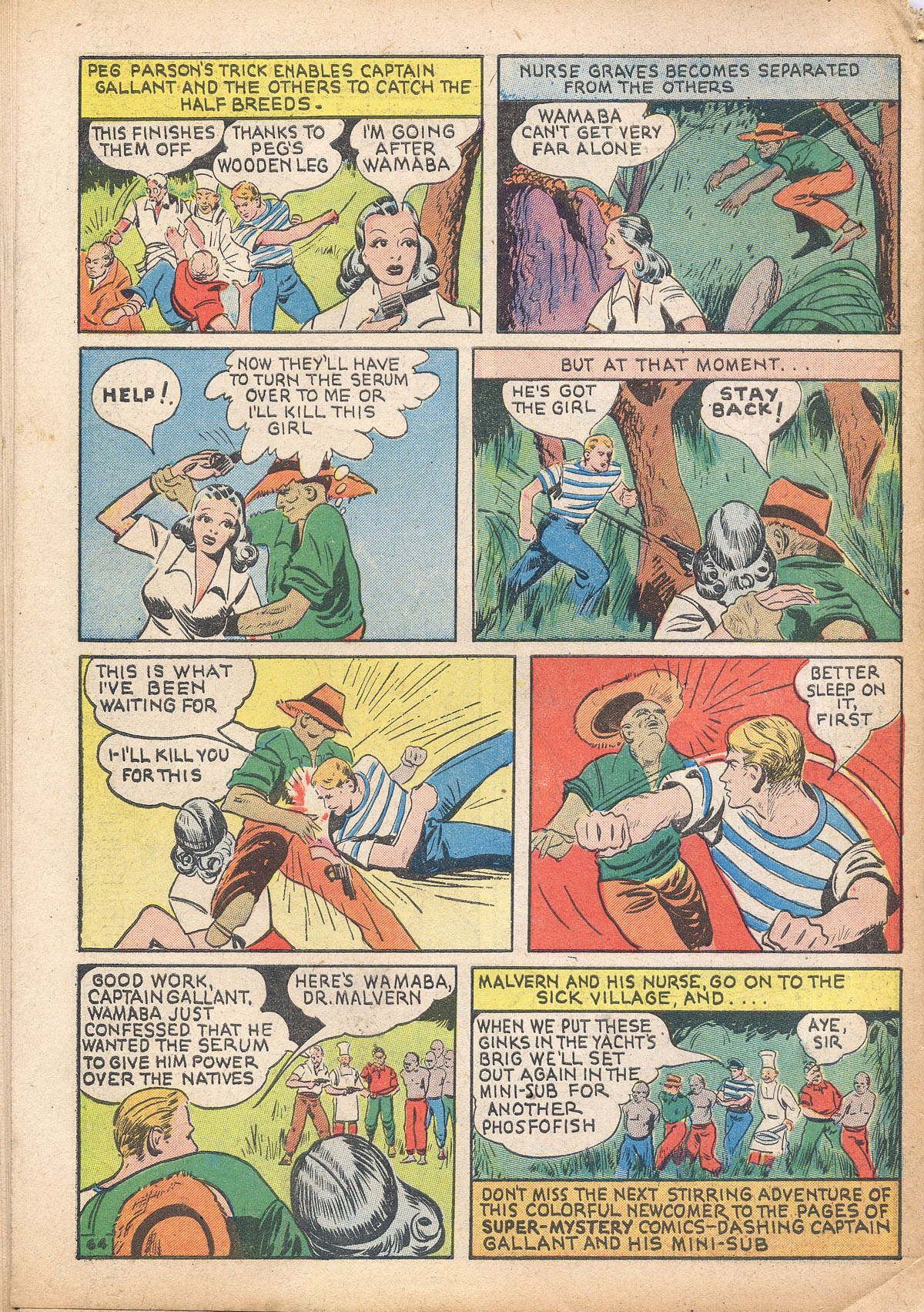 Read online Super-Mystery Comics comic -  Issue #4 - 66