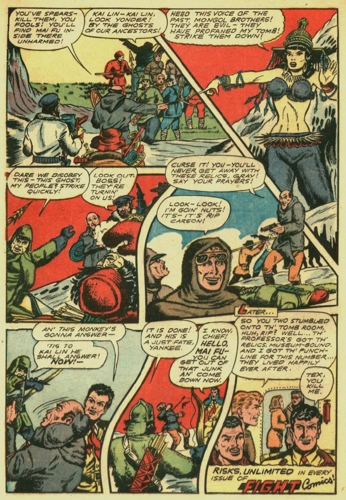 Read online Fight Comics comic -  Issue #57 - 21