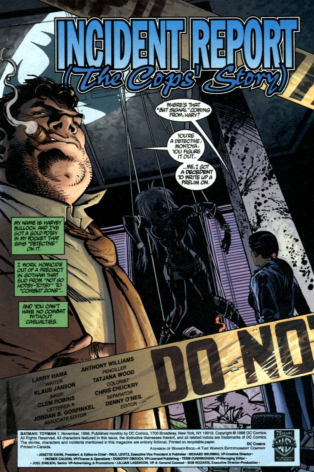 Read online Batman: Toyman comic -  Issue #1 - 2