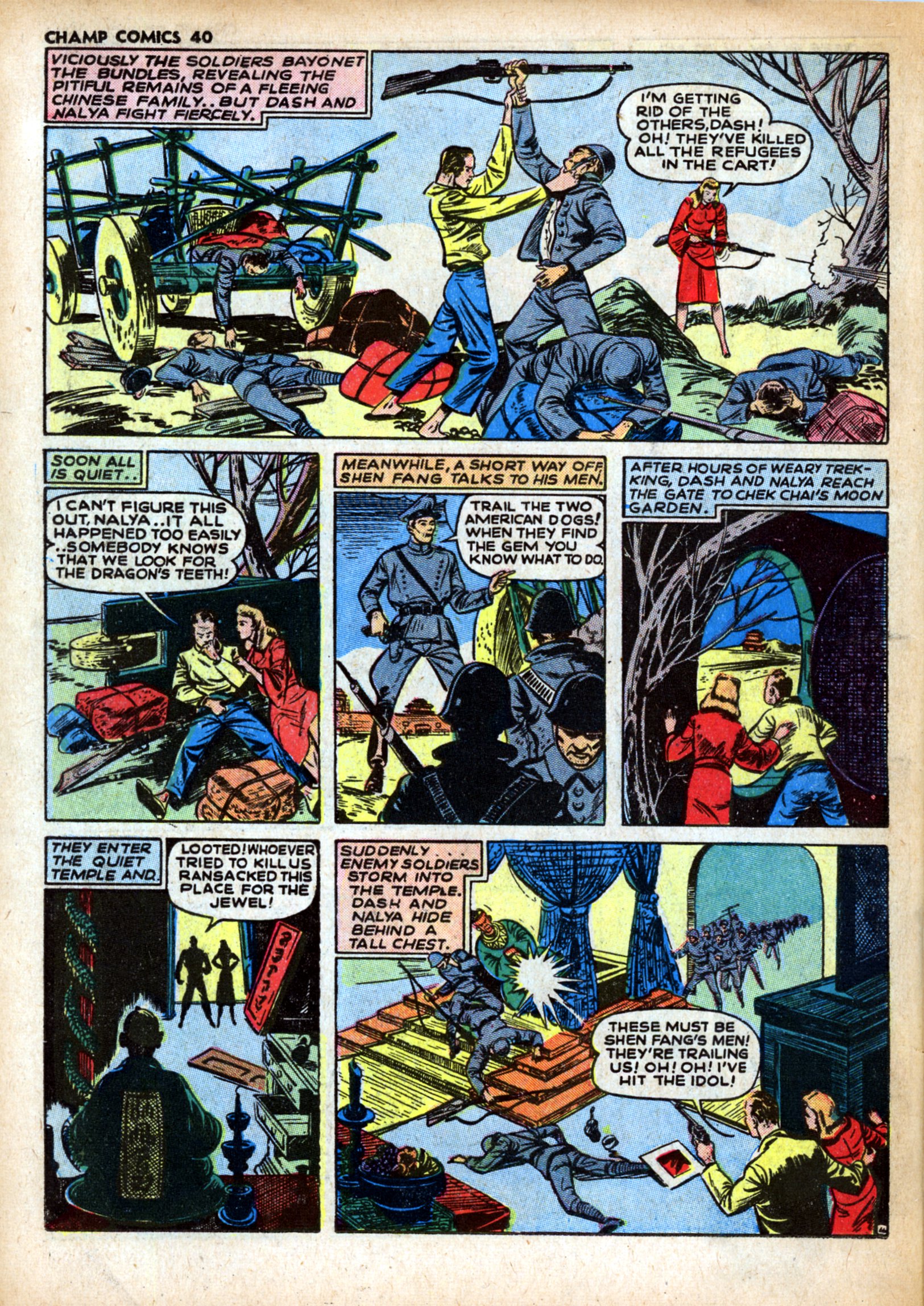 Read online Champ Comics comic -  Issue #15 - 42