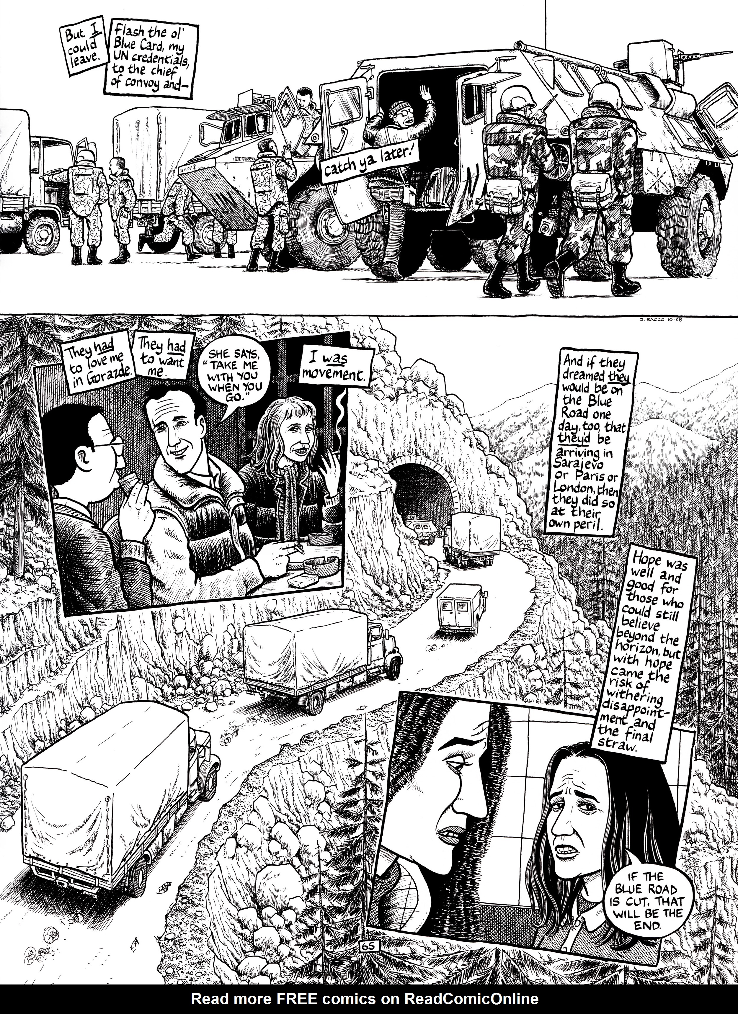 Read online Safe Area Goražde comic -  Issue # TPB (Part 2) - 6