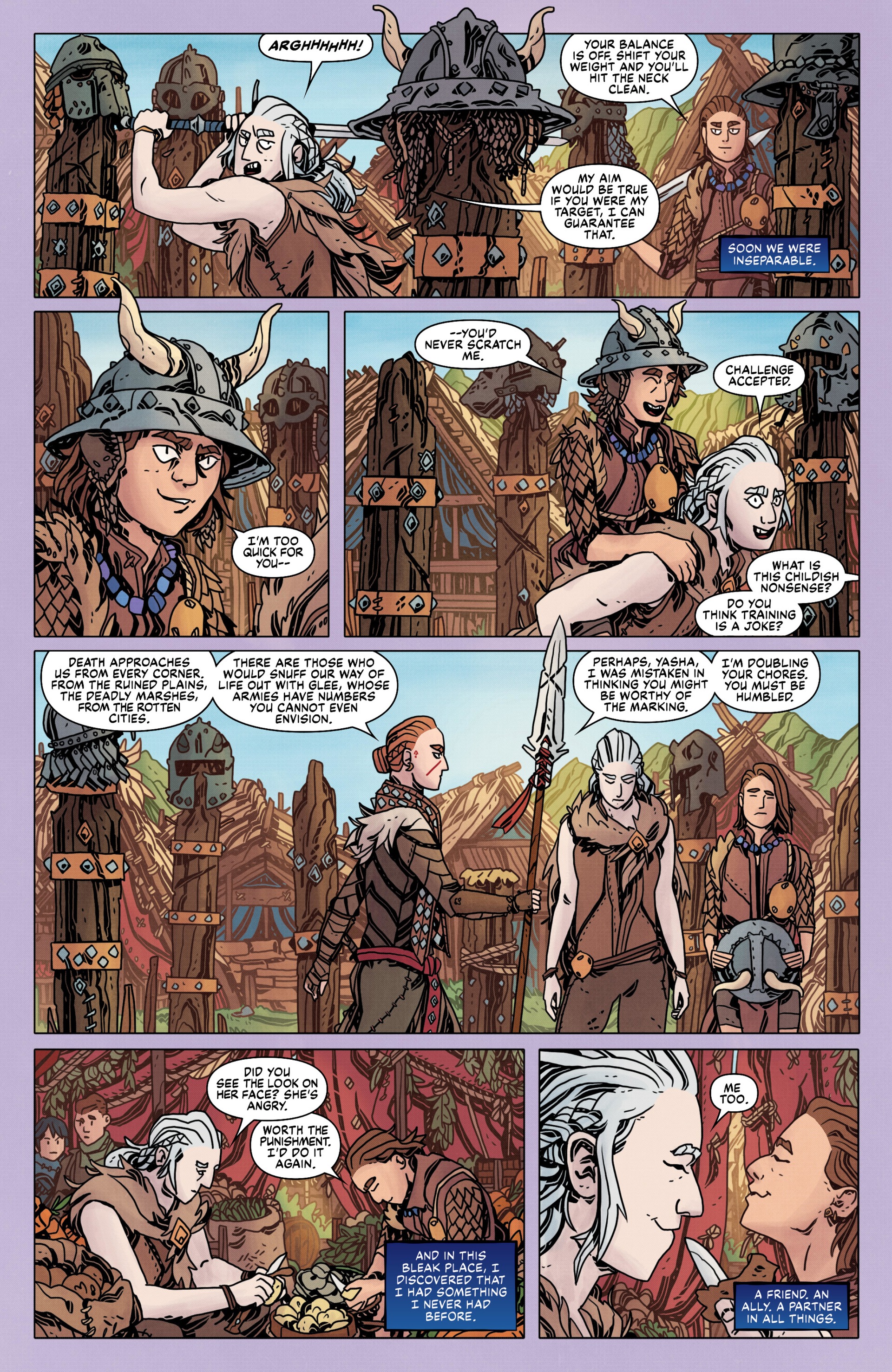 Read online Critical Role: The Mighty Nein Origins - Yasha Nydoorin comic -  Issue # Full - 25
