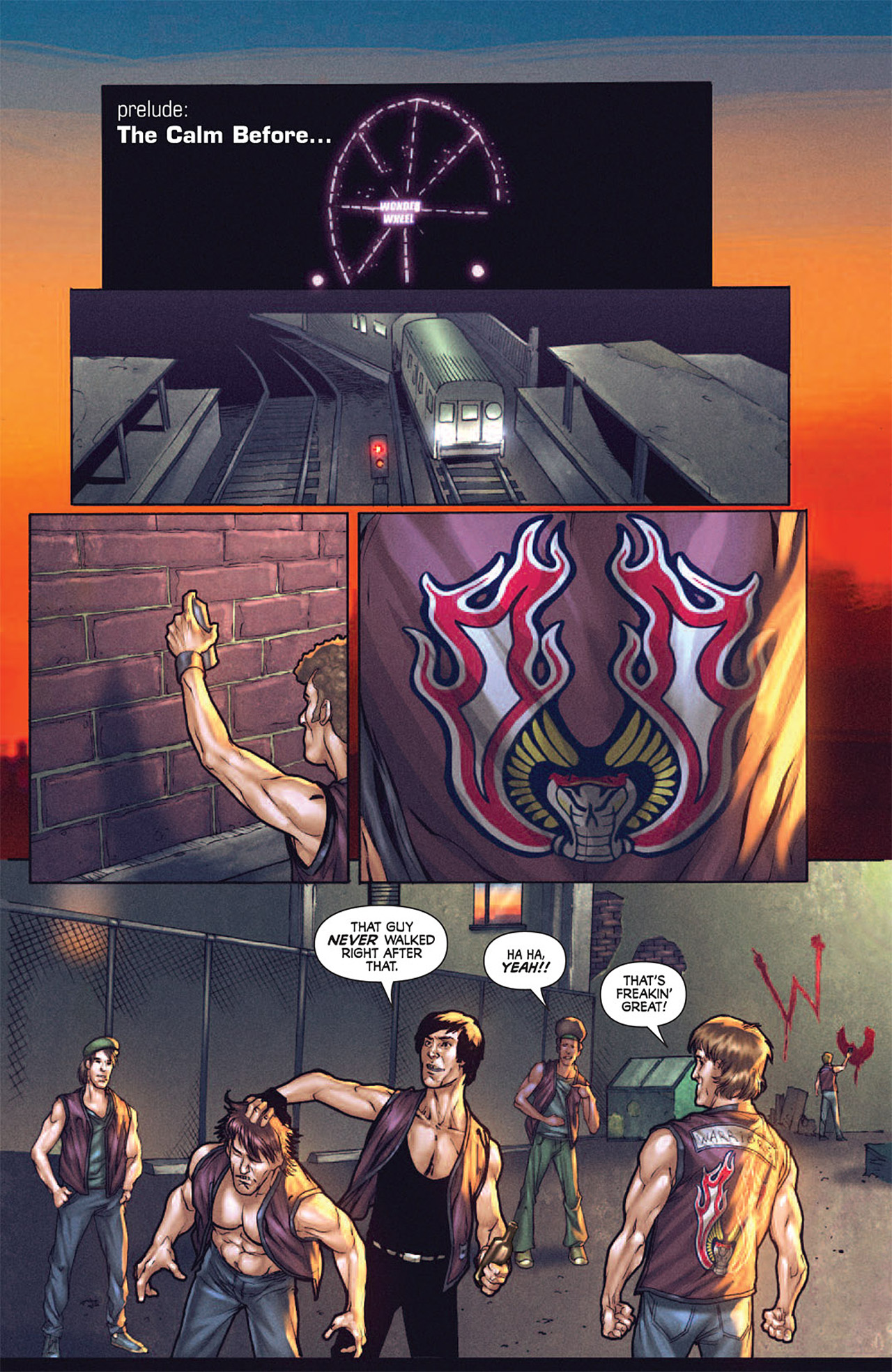 Read online The Warriors: Official Movie Adaptation comic -  Issue # TPB - 4