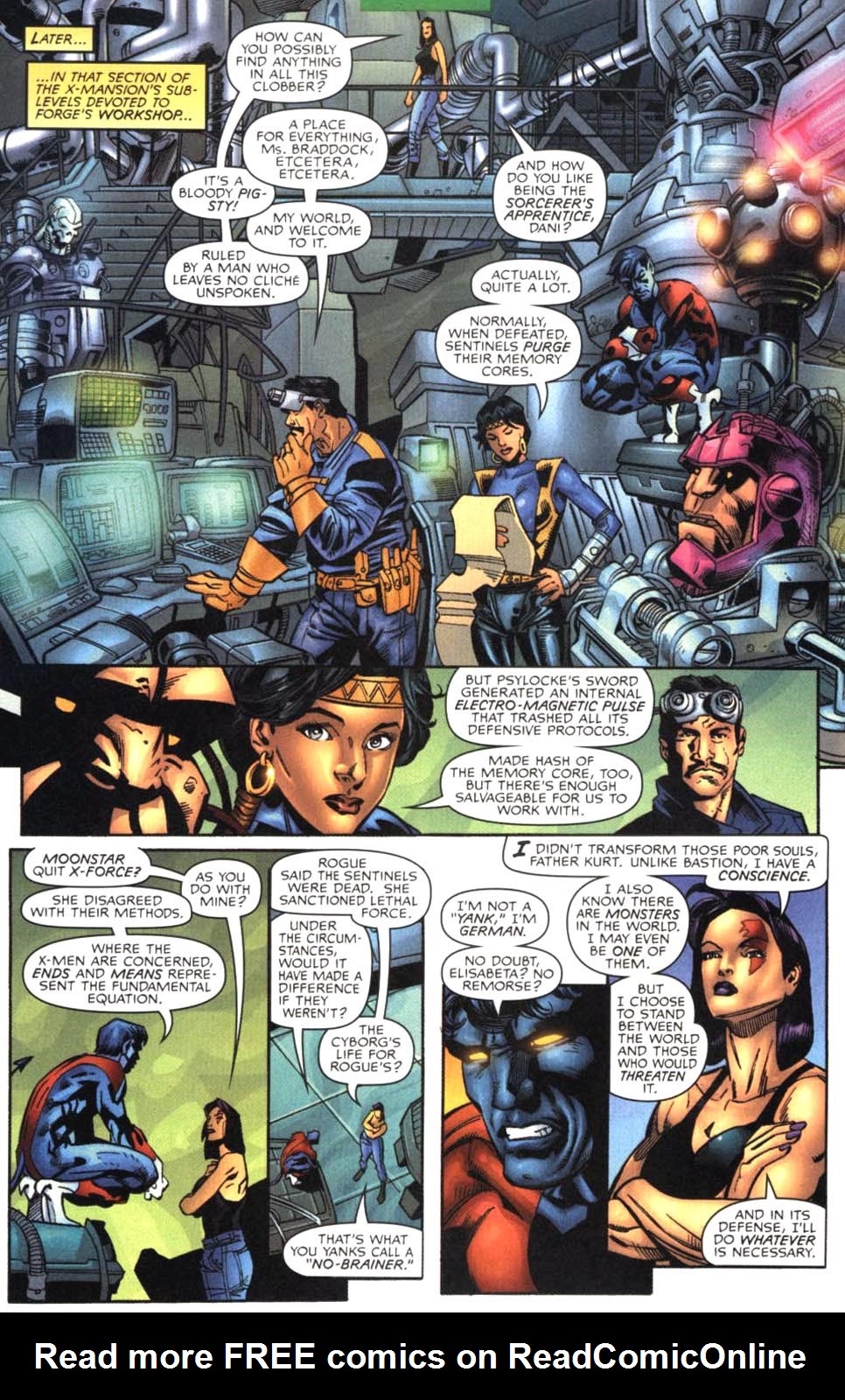 Read online X-Men (1991) comic -  Issue # Annual 2000 - 19