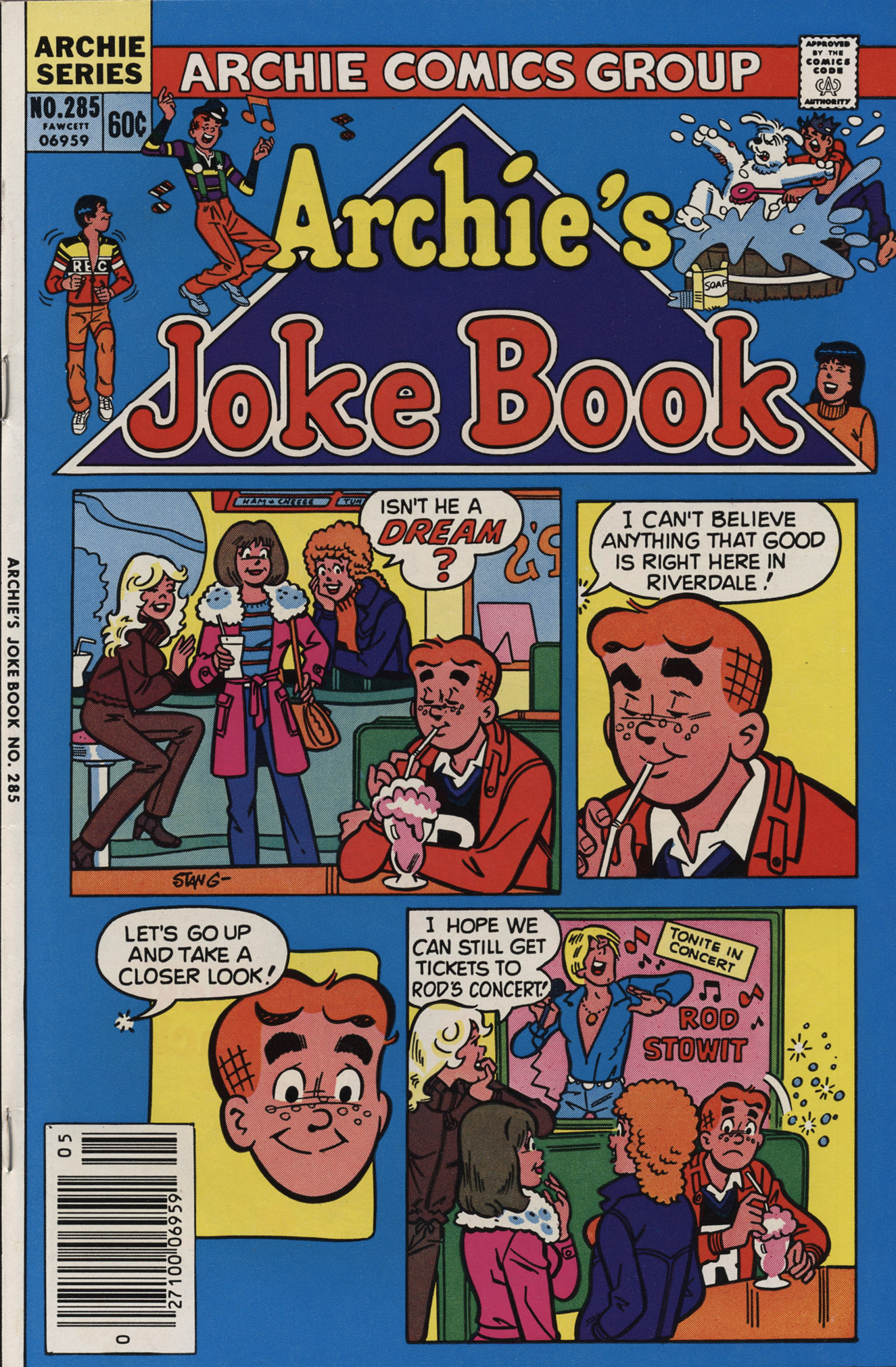 Read online Archie's Joke Book Magazine comic -  Issue #285 - 1