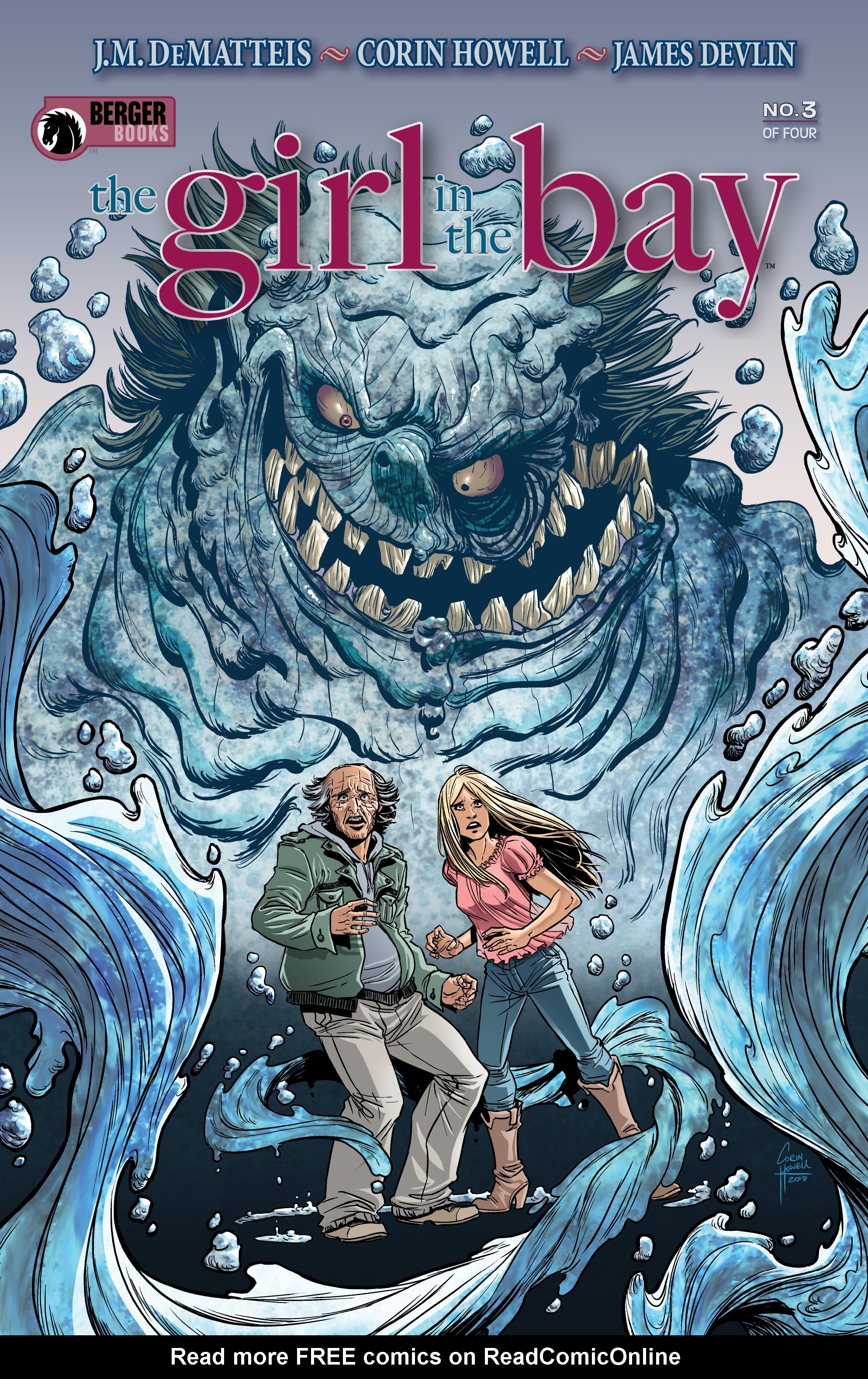Read online The Girl In The Bay comic -  Issue #3 - 1