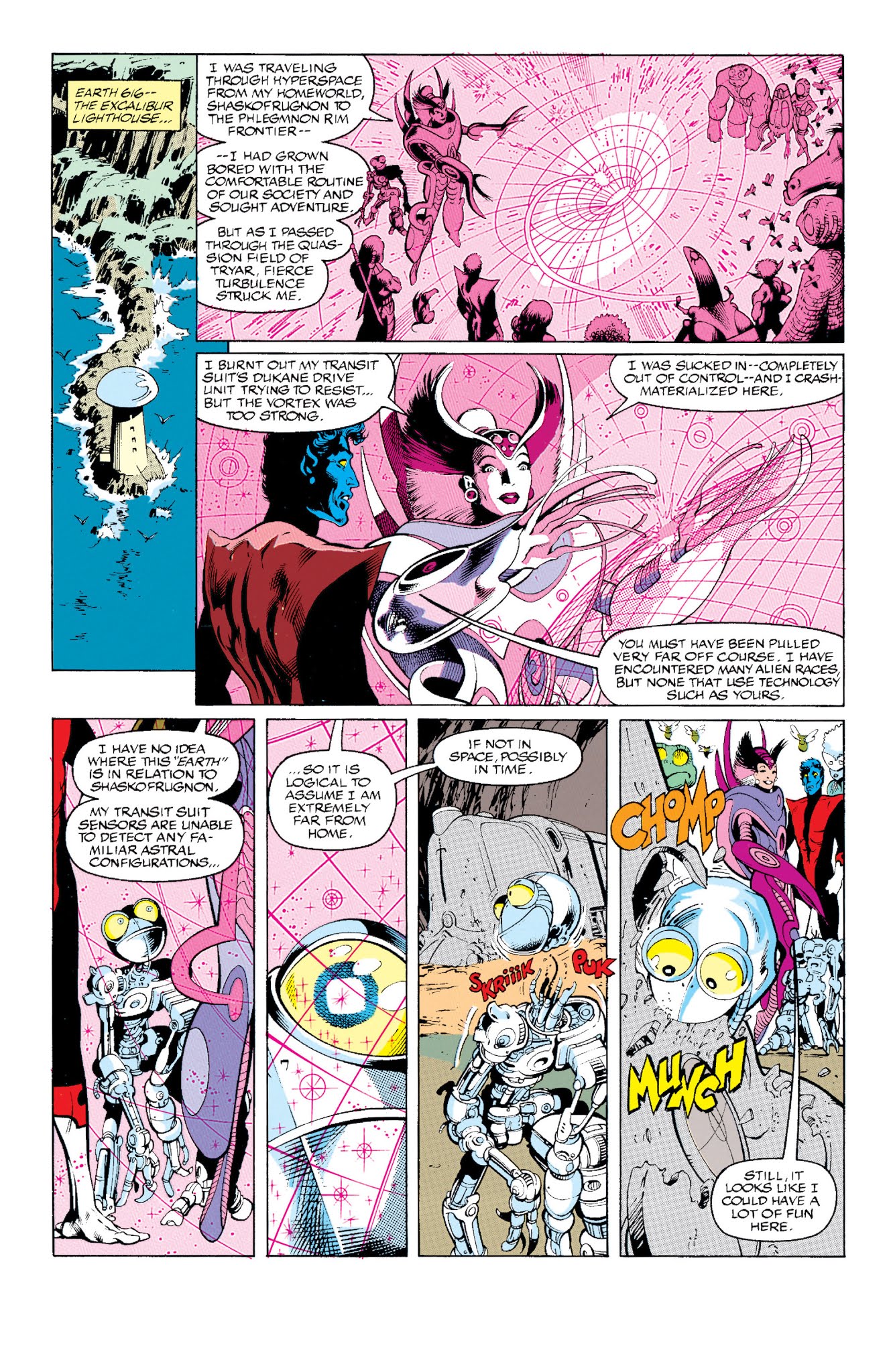Read online Excalibur Visionaries: Alan Davis comic -  Issue # TPB 1 (Part 2) - 26