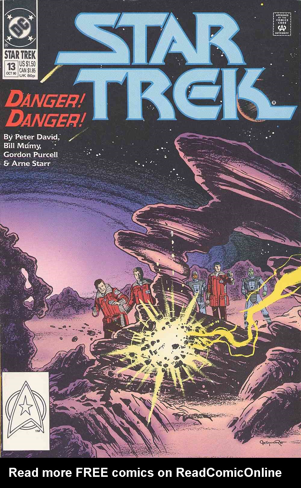 Read online Star Trek (1989) comic -  Issue #13 - 1