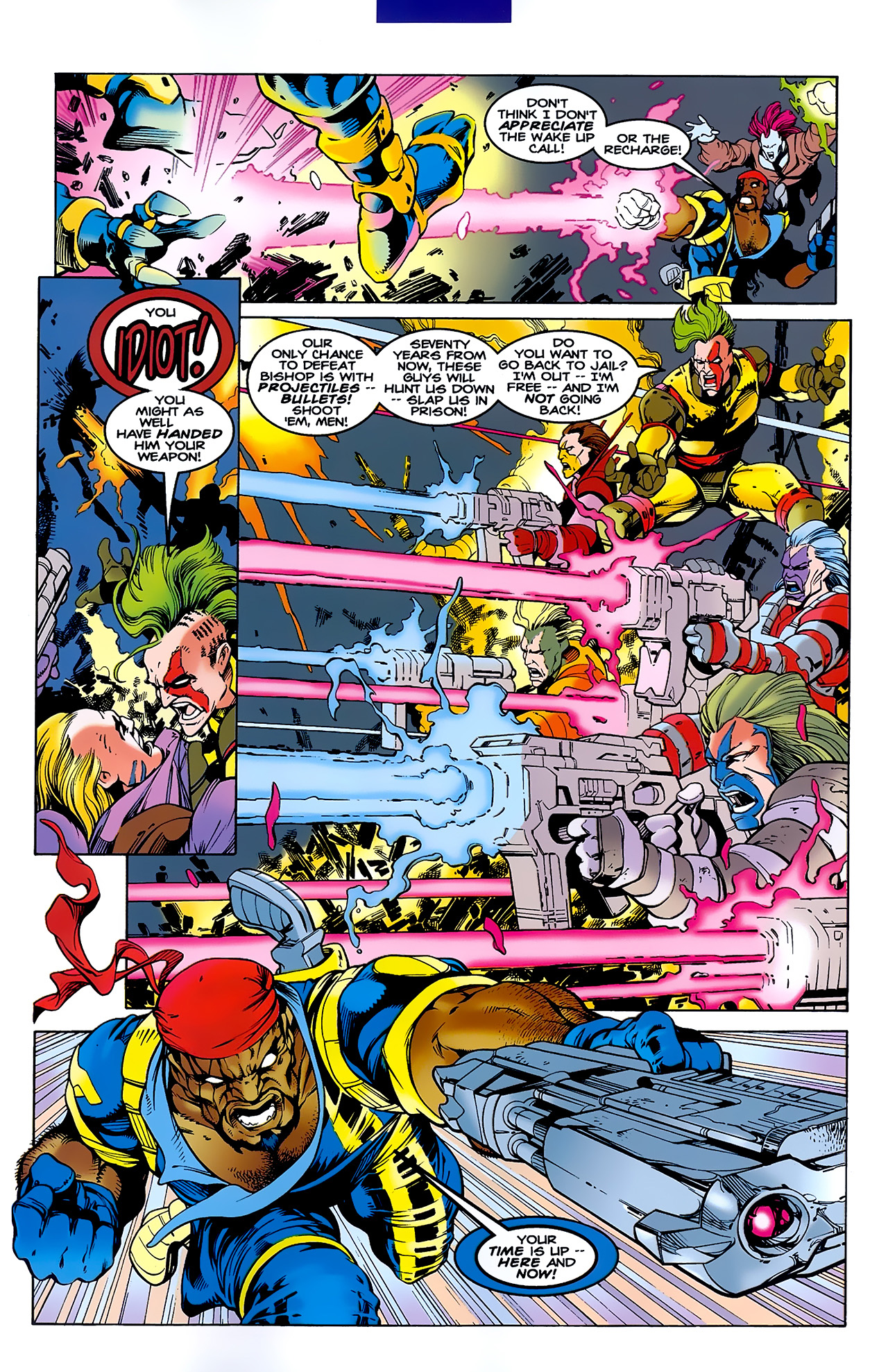 Read online Bishop comic -  Issue #1 - 4