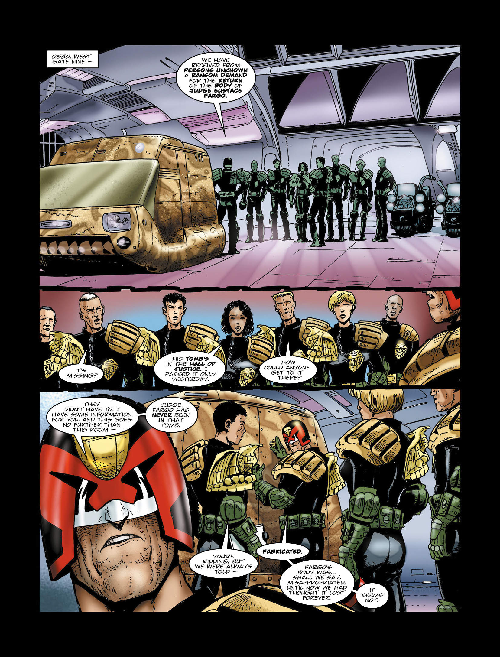 Read online Essential Judge Dredd: Origins comic -  Issue # TPB (Part 1) - 39