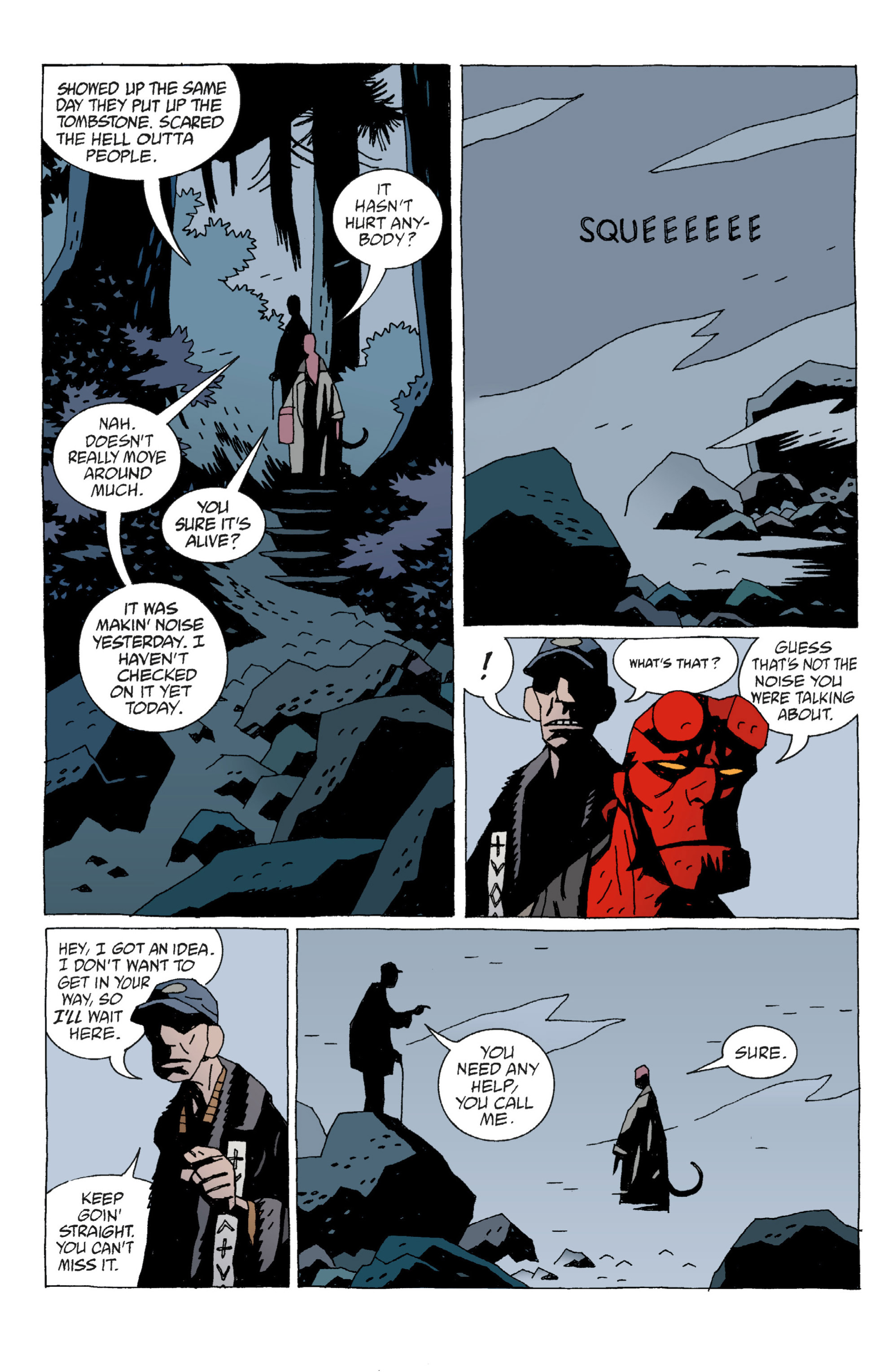 Read online Hellboy comic -  Issue #7 - 19
