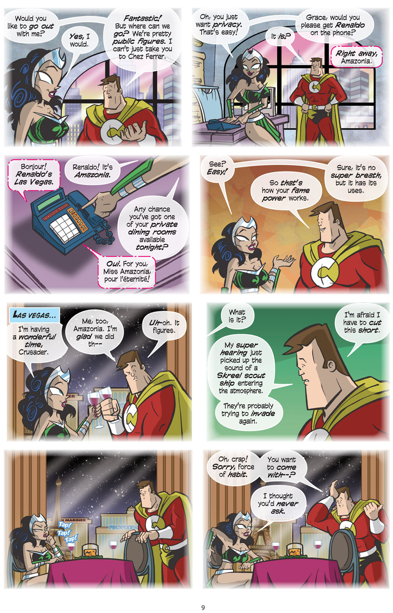 Read online Love and Capes comic -  Issue #6 - 11