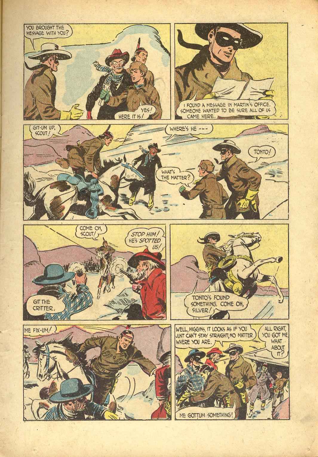 Read online The Lone Ranger (1948) comic -  Issue #8 - 17