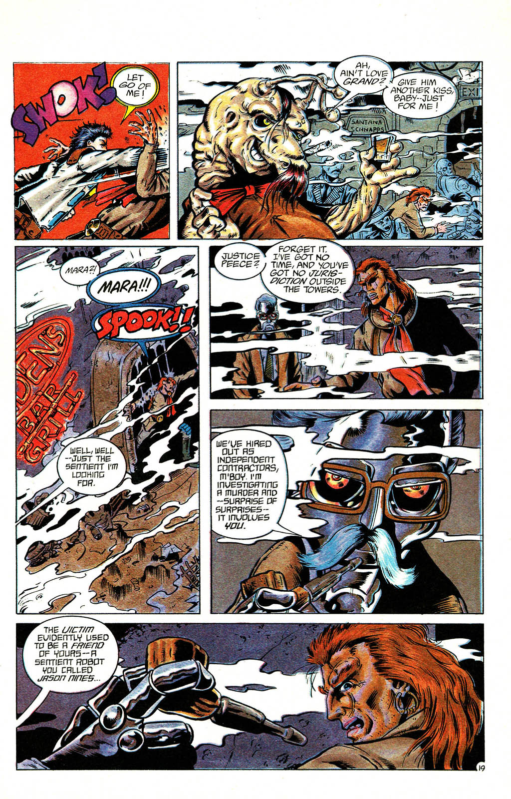 Read online Grimjack comic -  Issue #70 - 24