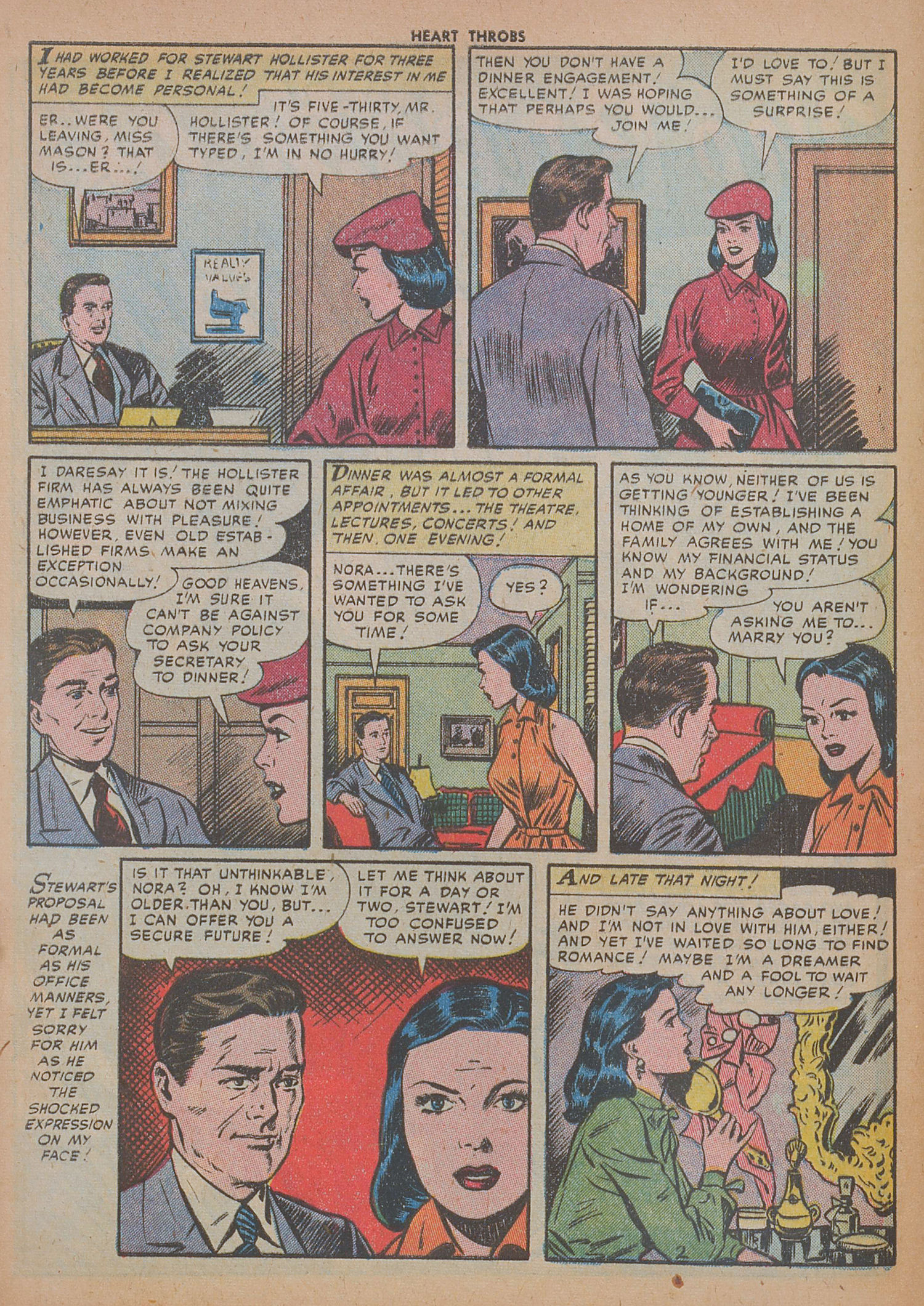 Read online Heart Throbs comic -  Issue #16 - 4