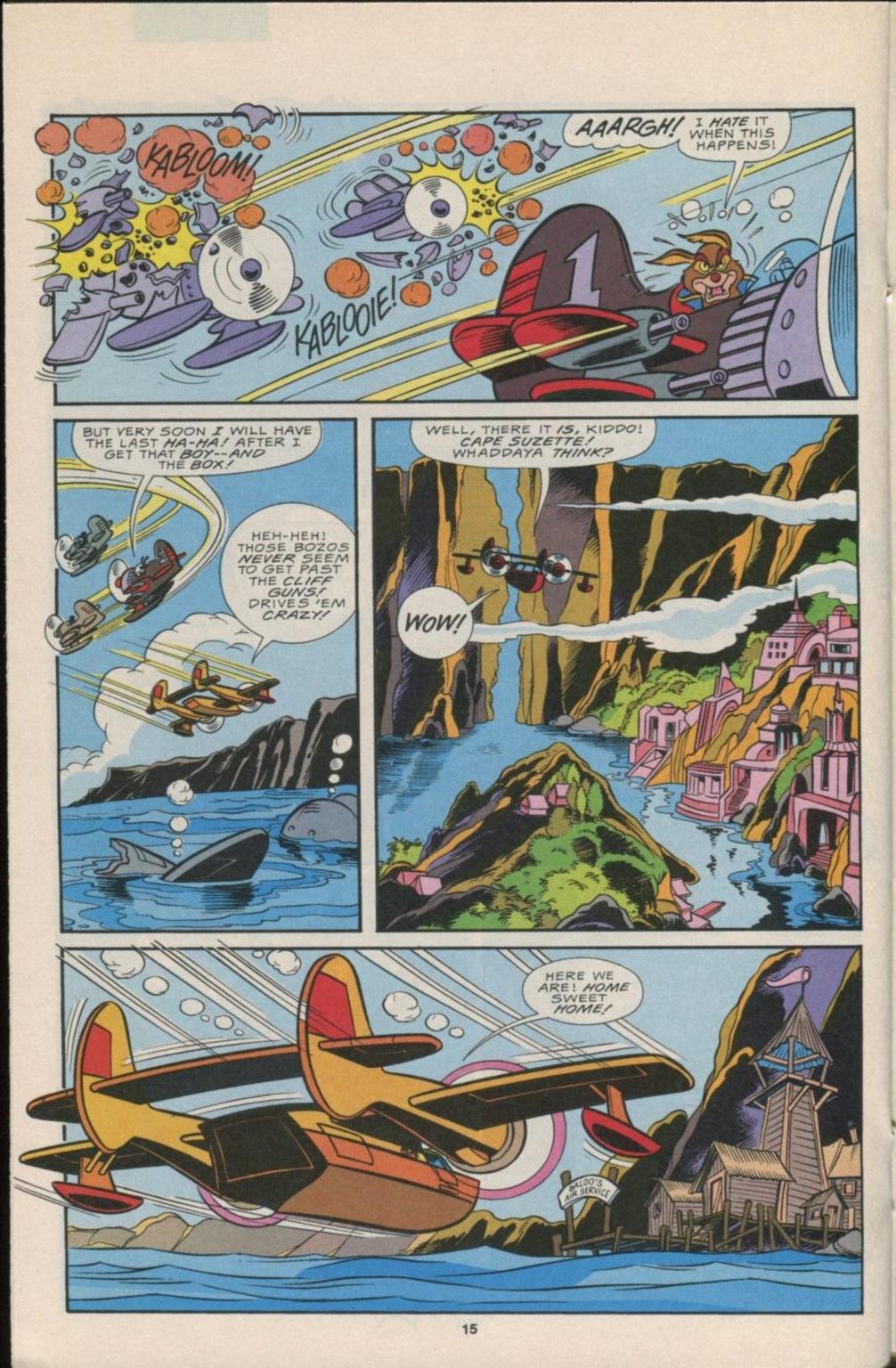 Disney's Tale Spin Limited Series: ''Take Off'' issue 1 - Page 16