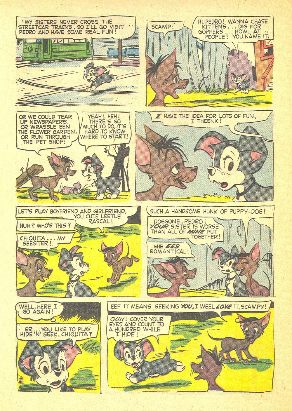 Read online Scamp (1958) comic -  Issue #6 - 16