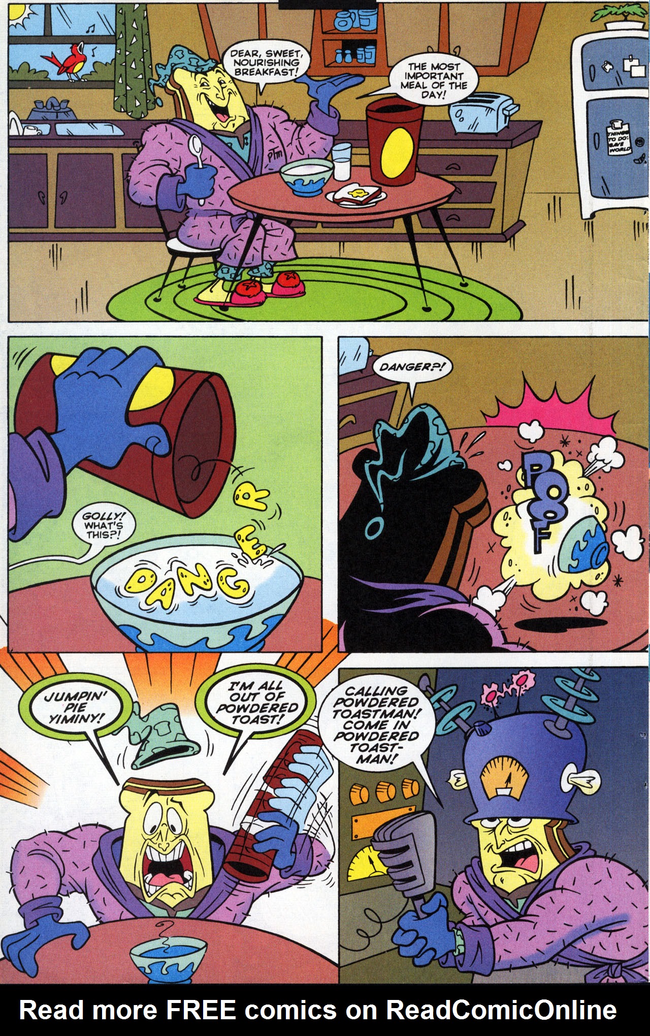 Read online The Ren & Stimpy Show Special: Powdered Toastman's Cereal Serial comic -  Issue # Full - 6