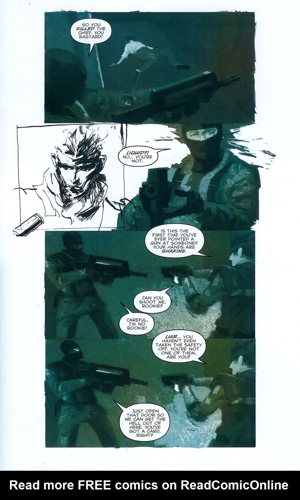 Read online Metal Gear Solid comic -  Issue #2 - 15