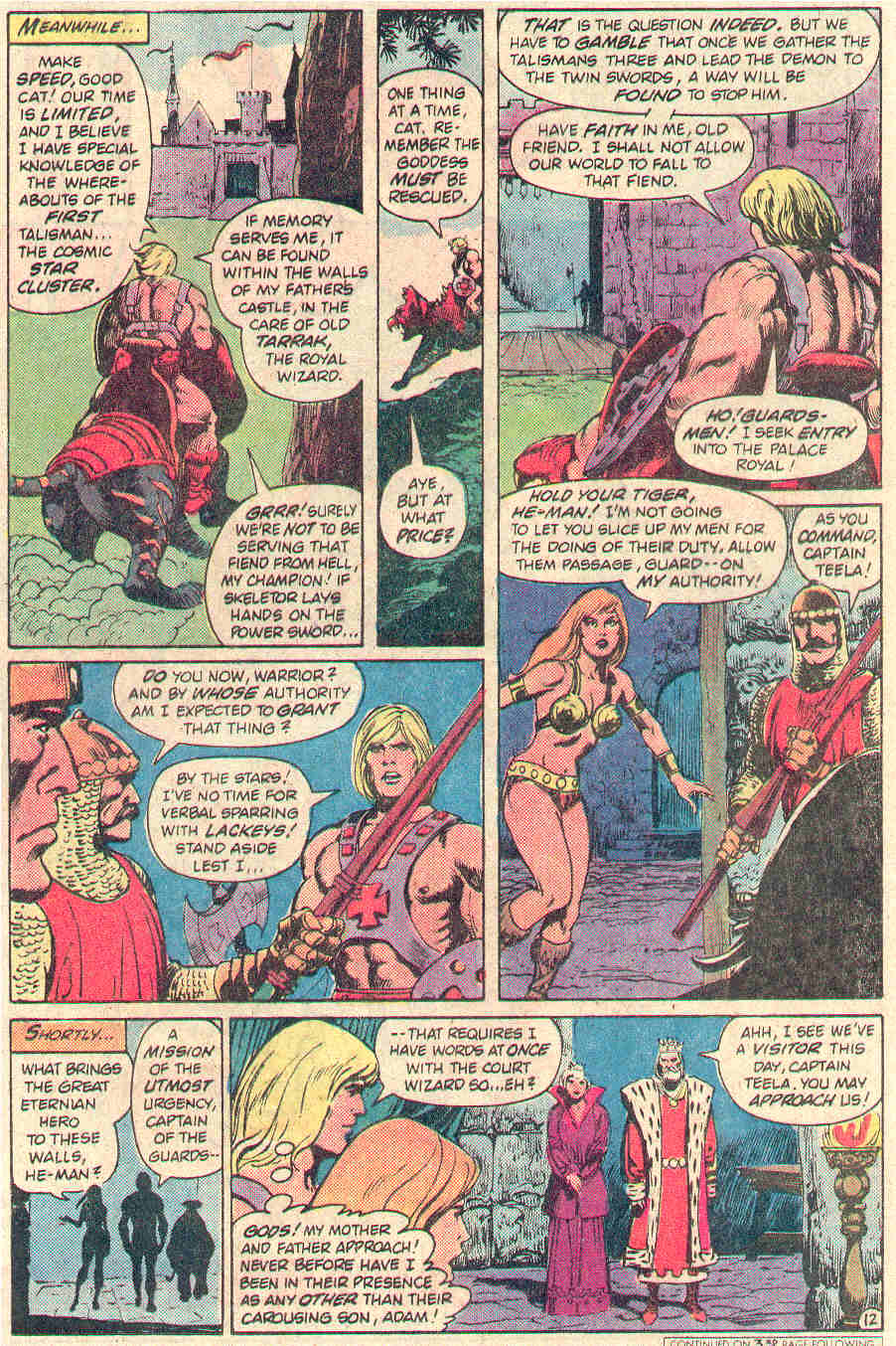 Read online Masters of the Universe (1982) comic -  Issue #1 - 13