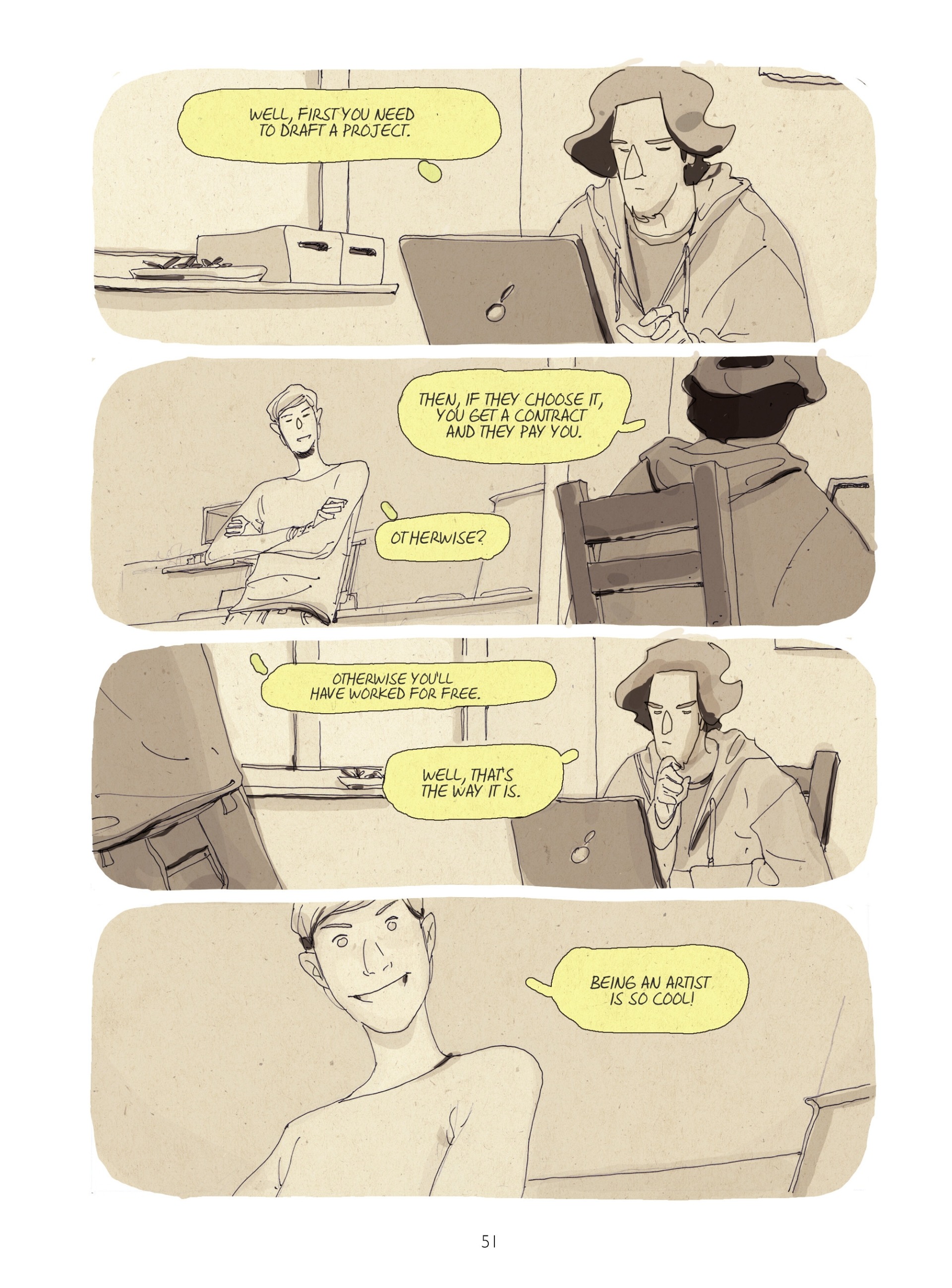 Read online A Real Job comic -  Issue # TPB - 51