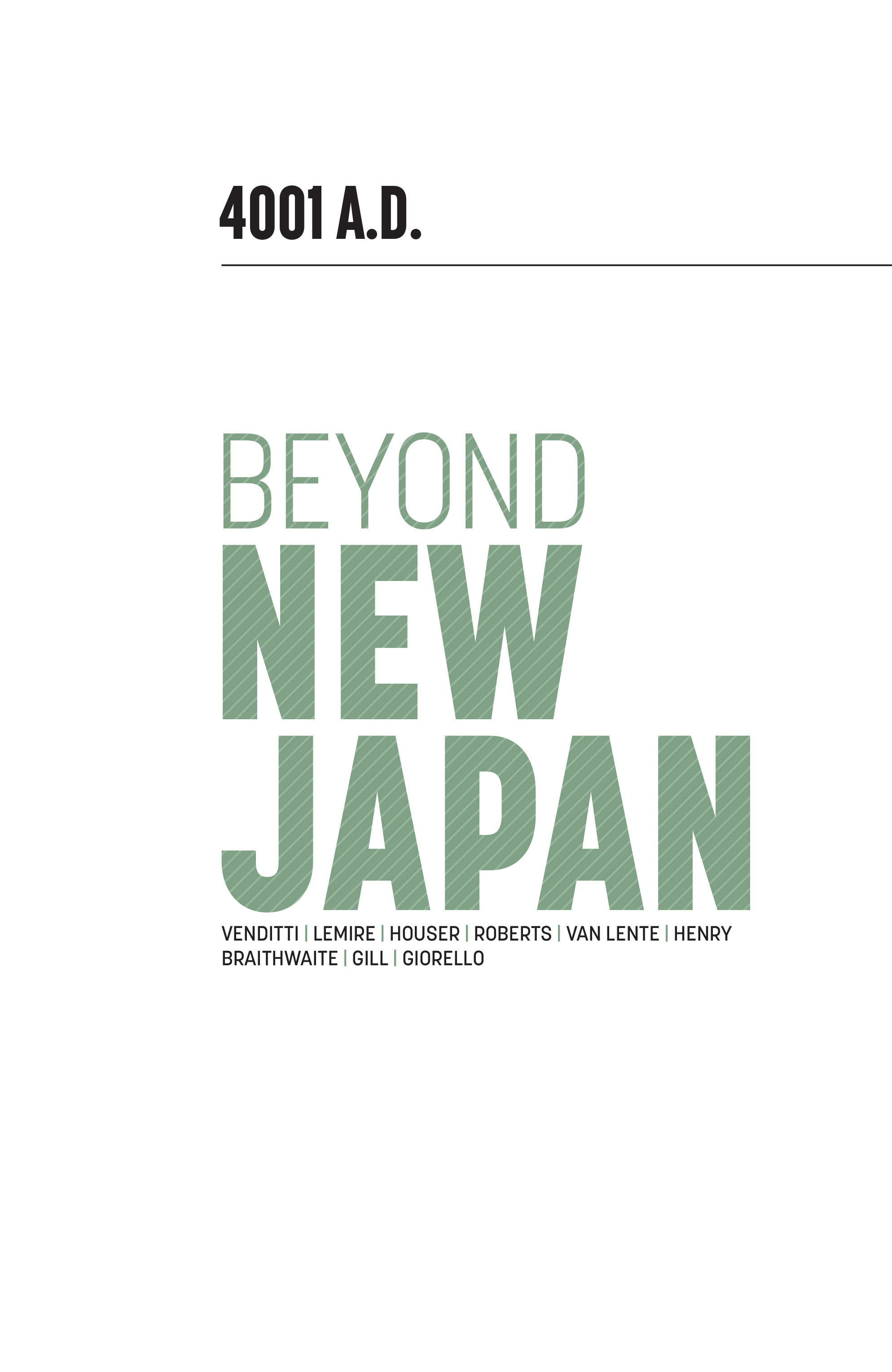 Read online 4001 A.D.: Beyond New Japan comic -  Issue # TPB - 3