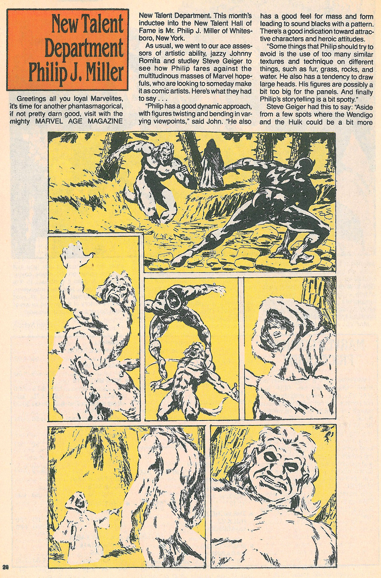 Read online Marvel Age comic -  Issue #96 - 29