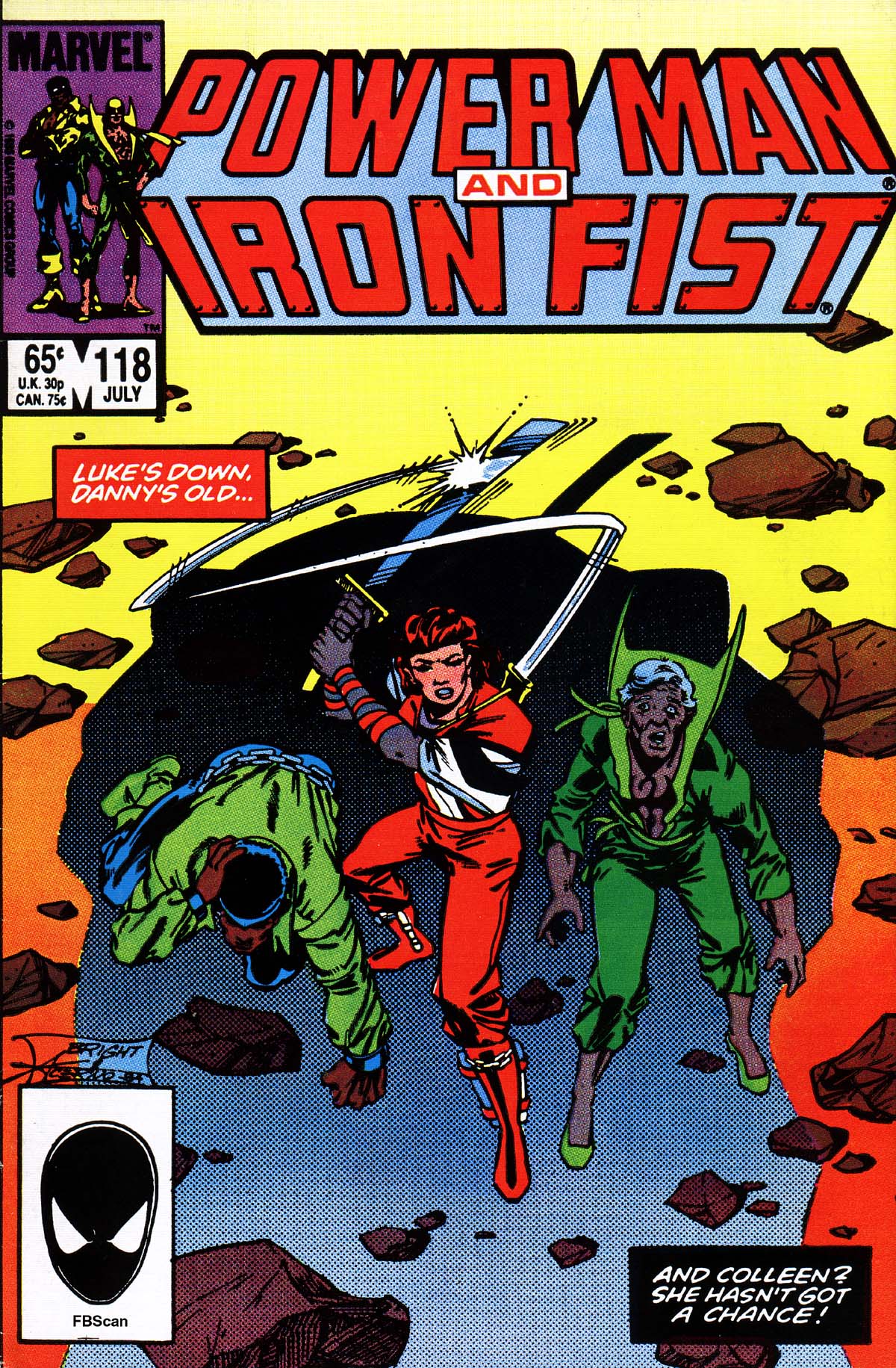 Read online Power Man and Iron Fist (1978) comic -  Issue #118 - 1