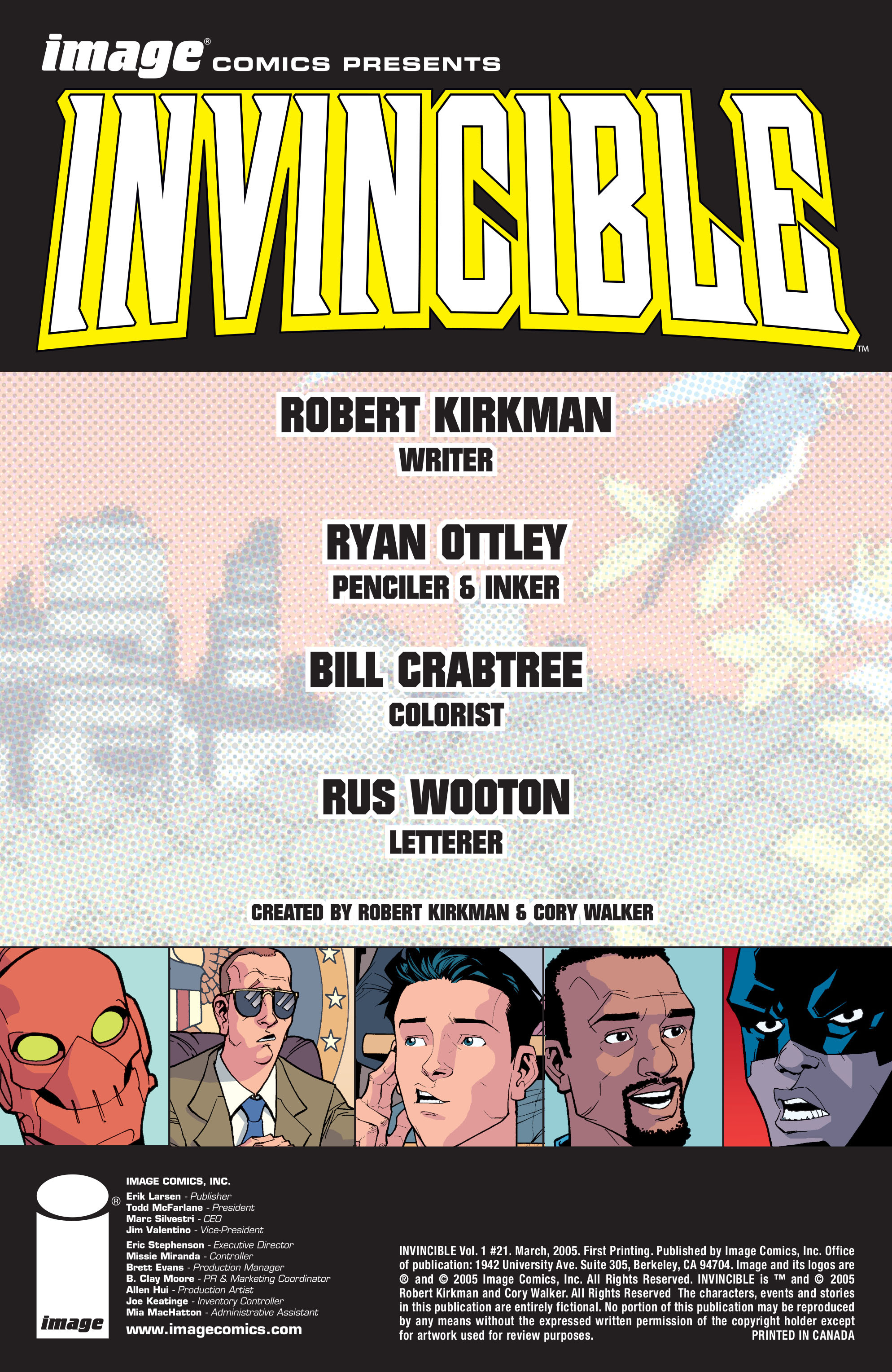 Read online Invincible comic -  Issue #21 - 2