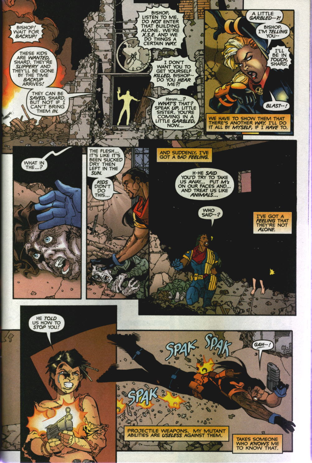 Read online Bishop: The Last X-Man comic -  Issue #1 - 5