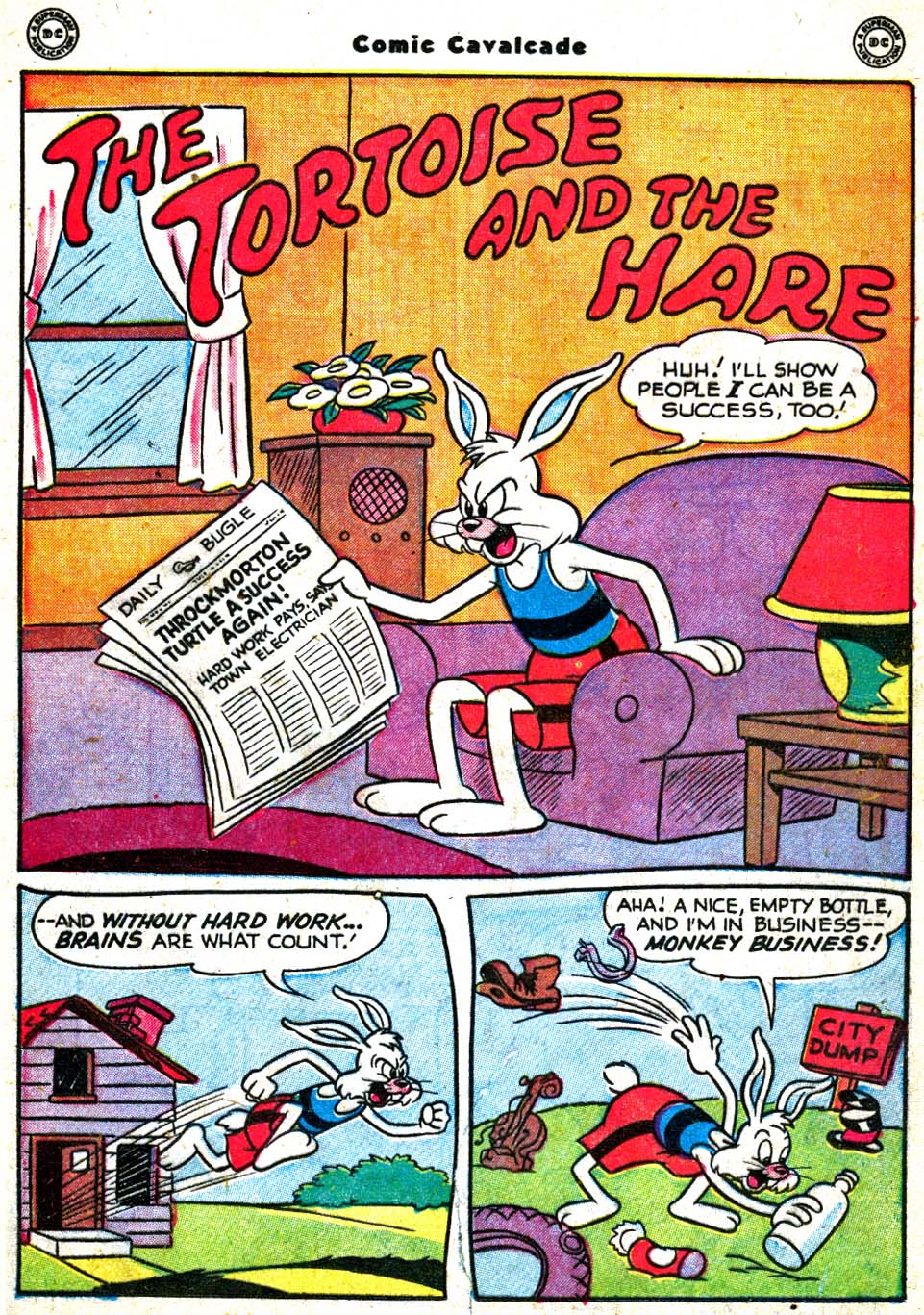 Read online Comic Cavalcade comic -  Issue #31 - 25