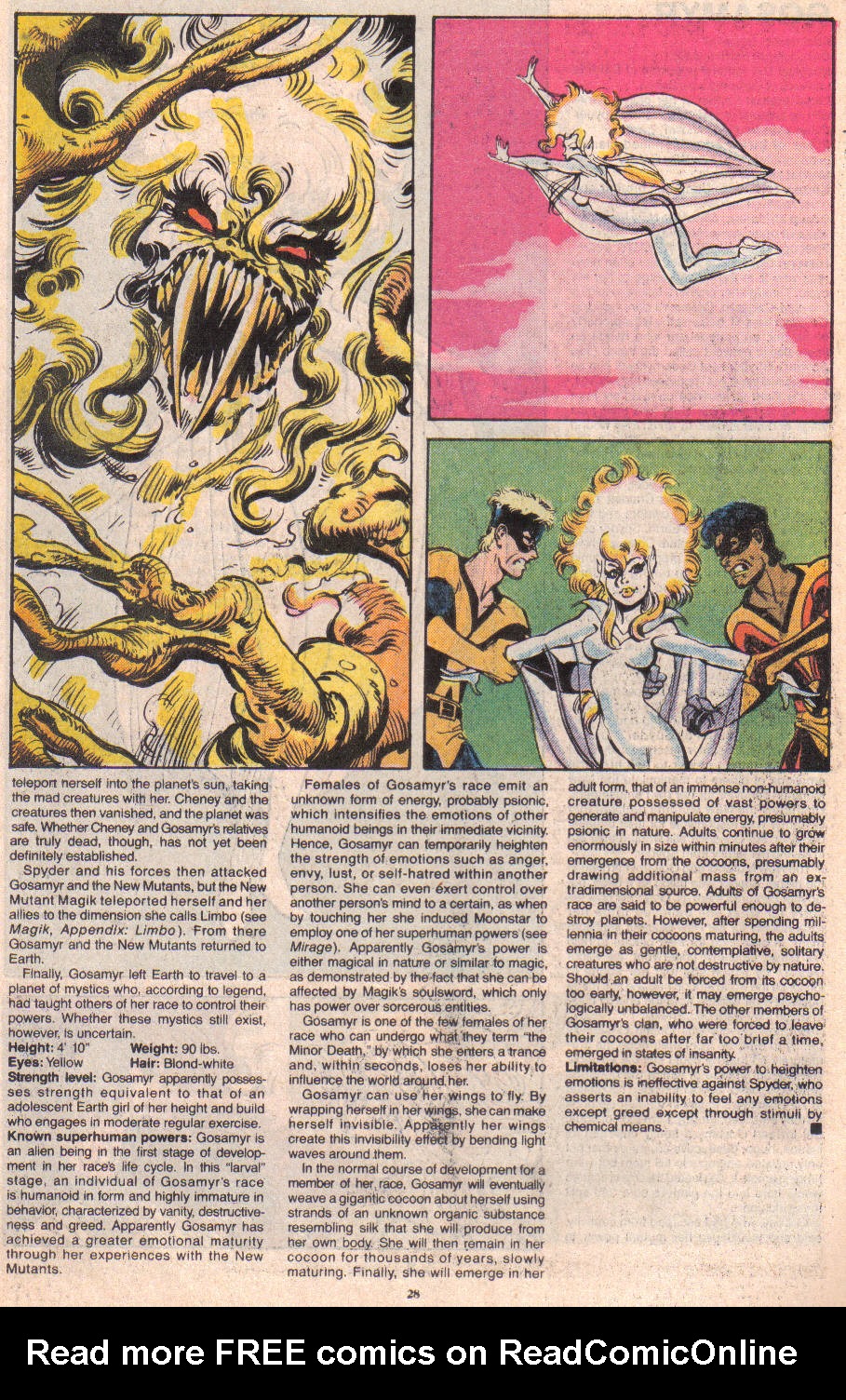 The Official Handbook of the Marvel Universe: Update '89 issue 3 - Page 30