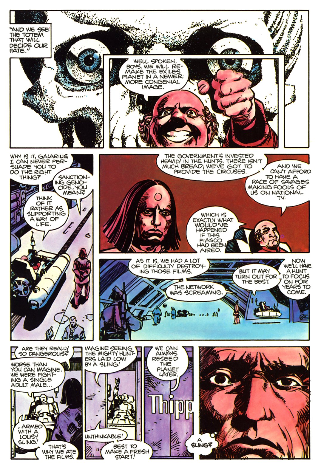Read online Marvel Graphic Novel comic -  Issue #6 - The Star Slammers - 27