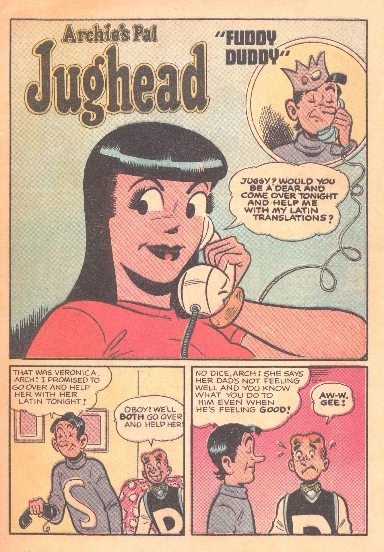 Read online Archie's Pal Jughead comic -  Issue #16 - 3