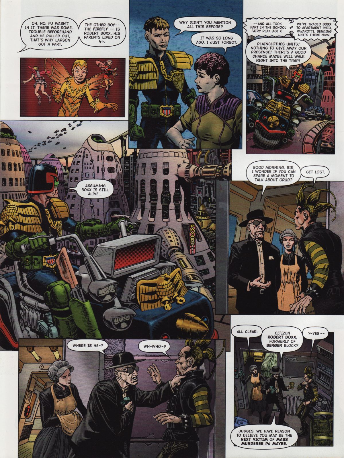 Read online Judge Dredd Megazine (Vol. 5) comic -  Issue #222 - 12