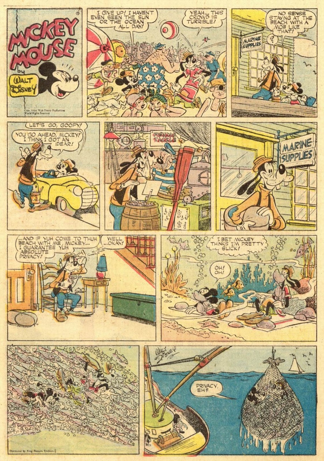 Walt Disney's Comics and Stories issue 144 - Page 36