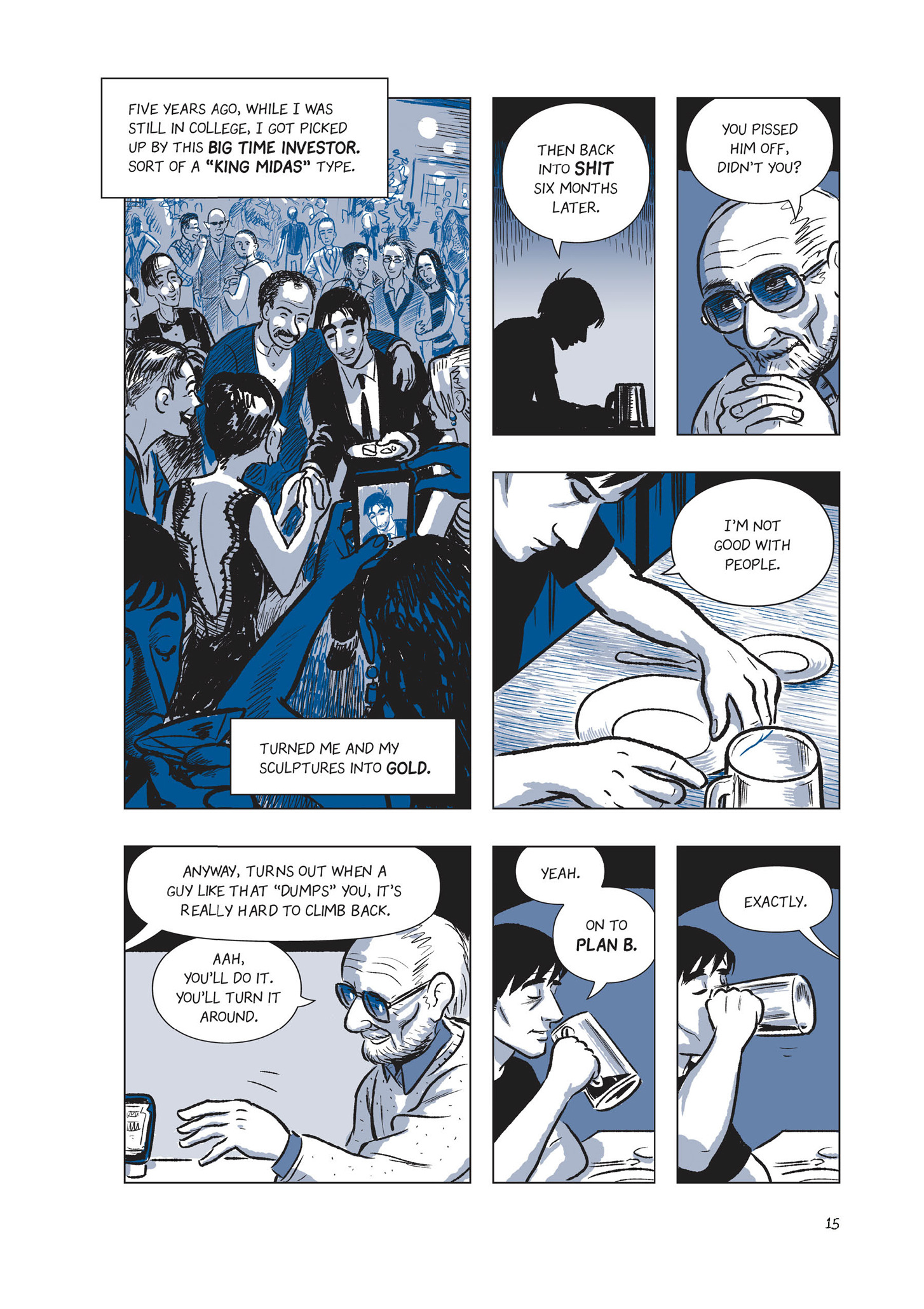 Read online The Sculptor comic -  Issue # Part 1 - 15