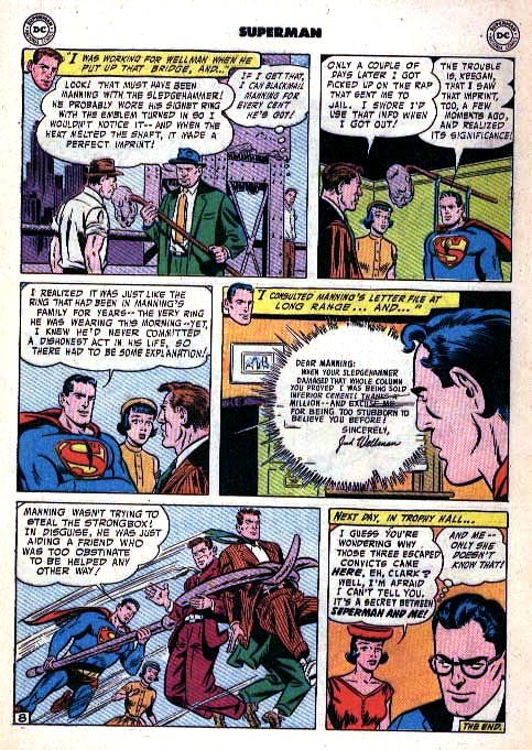 Read online Superman (1939) comic -  Issue #110 - 9