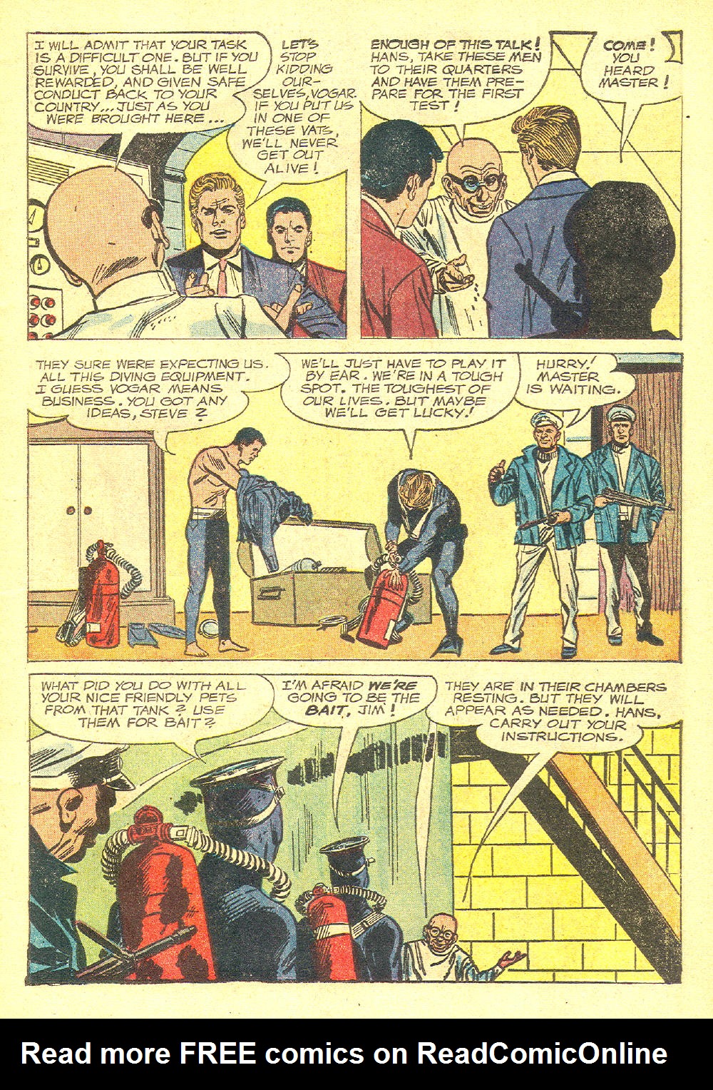 Read online The Frogmen comic -  Issue #9 - 11