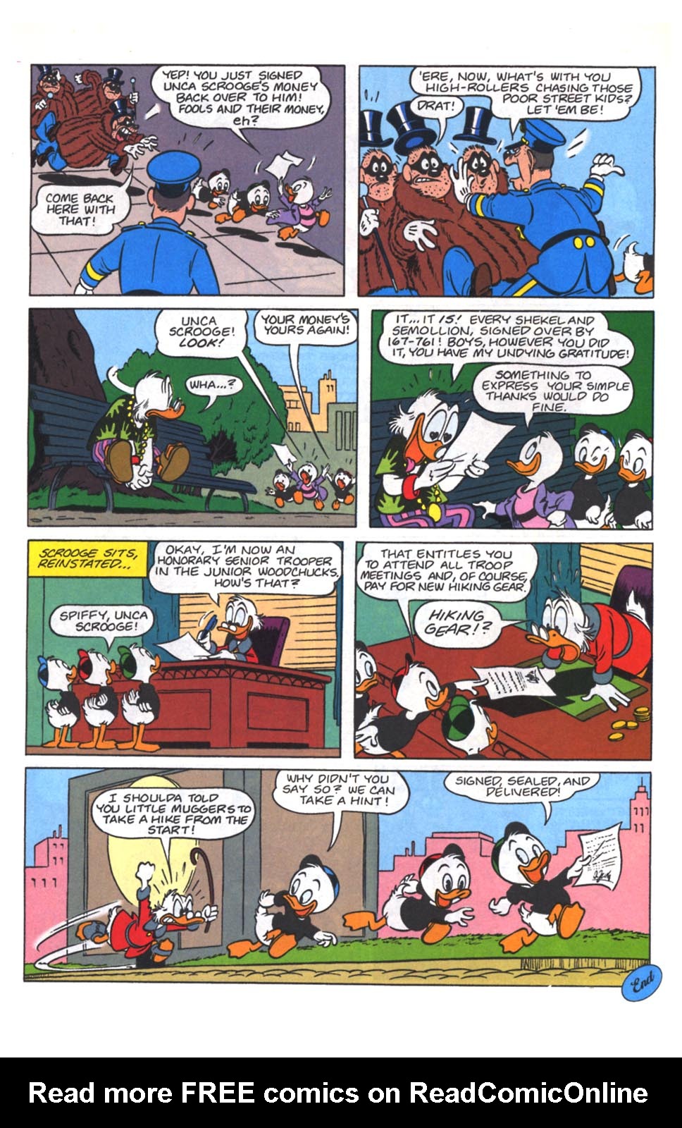 Read online Uncle Scrooge (1953) comic -  Issue #264 - 10
