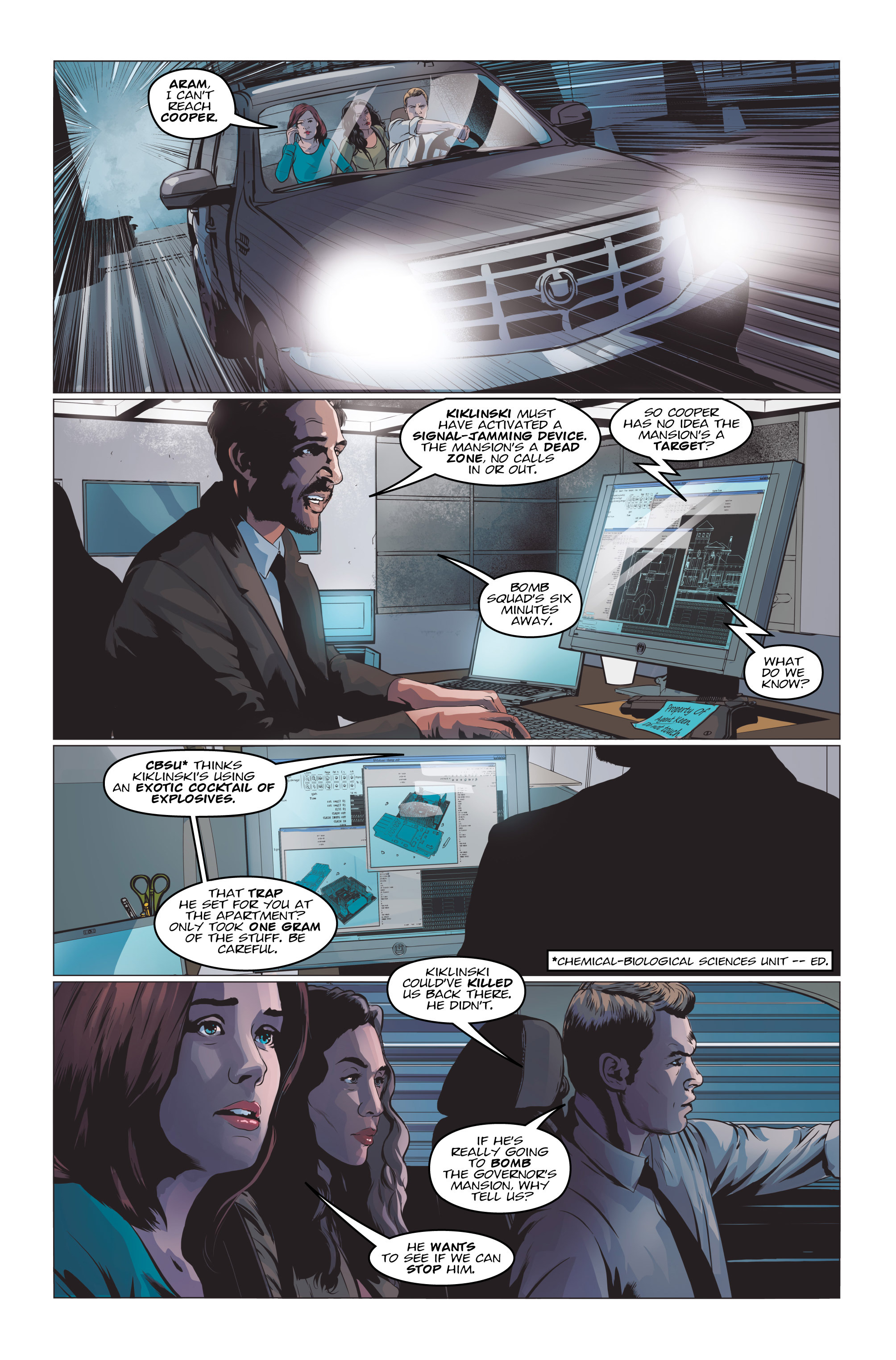 Read online The Blacklist comic -  Issue #2 - 3