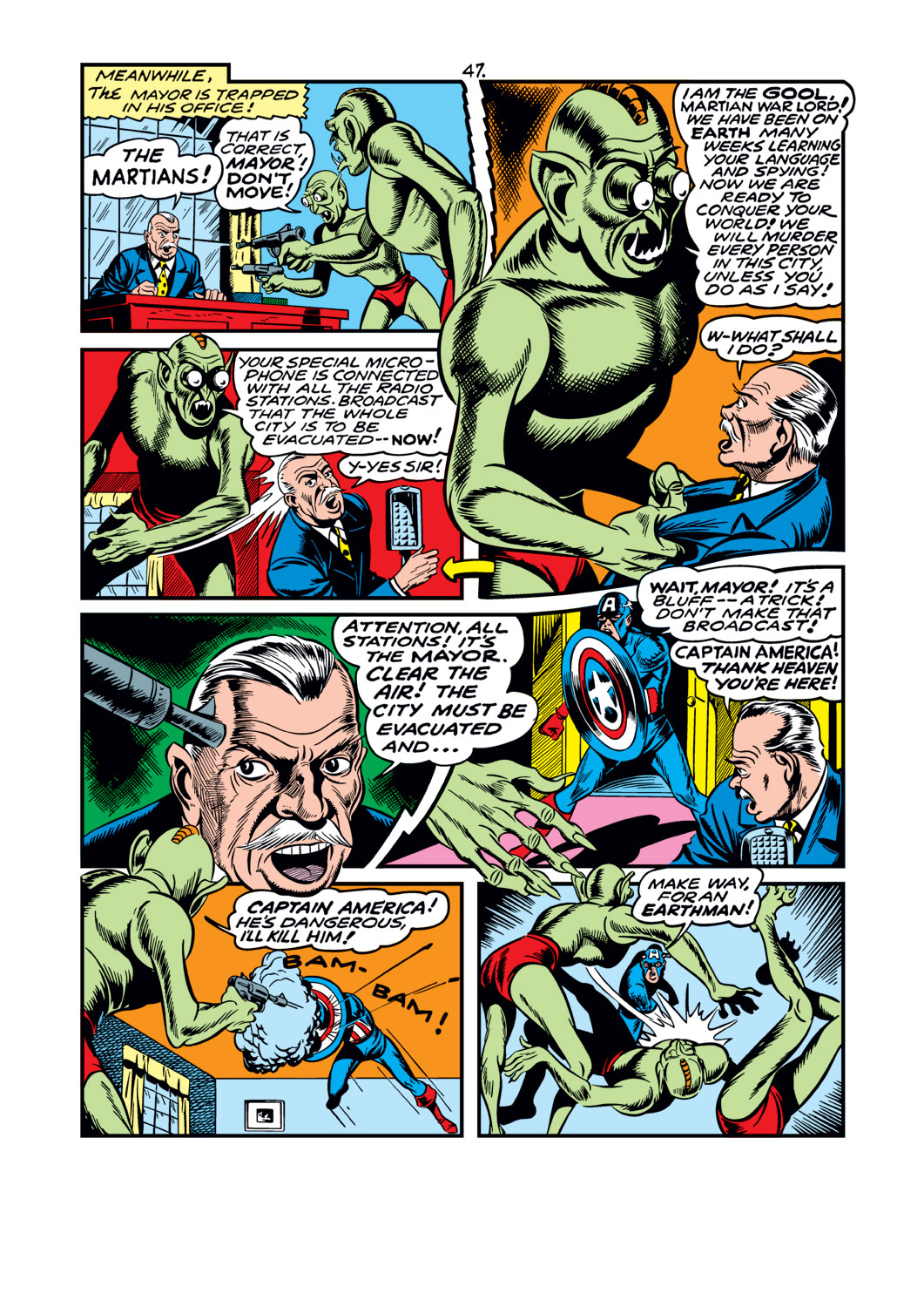 Read online Captain America Comics comic -  Issue #15 - 48