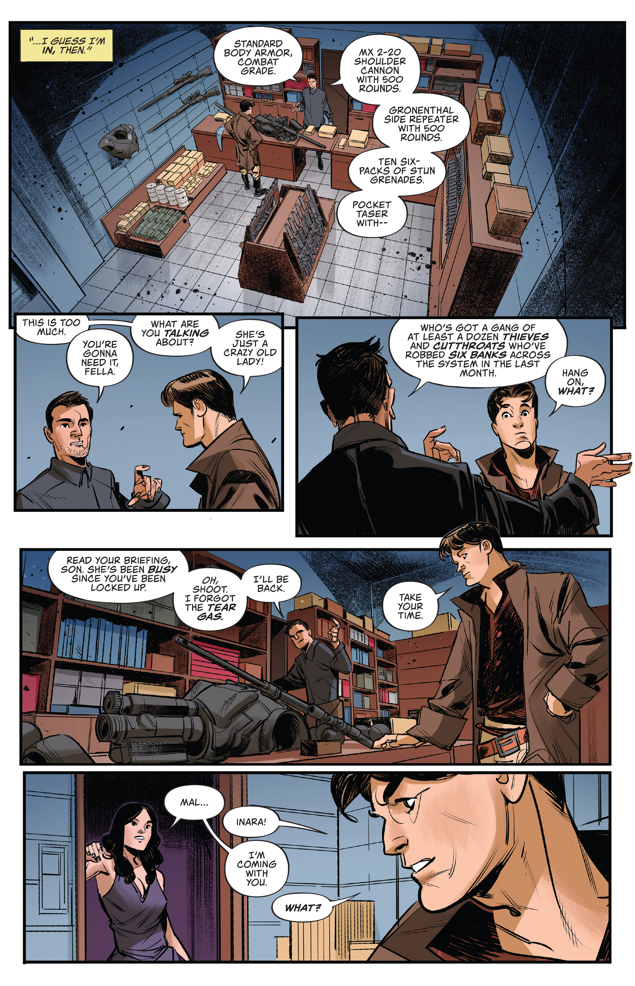 Read online Firefly: Blue Sun Rising comic -  Issue # _Deluxe Edition (Part 1) - 11