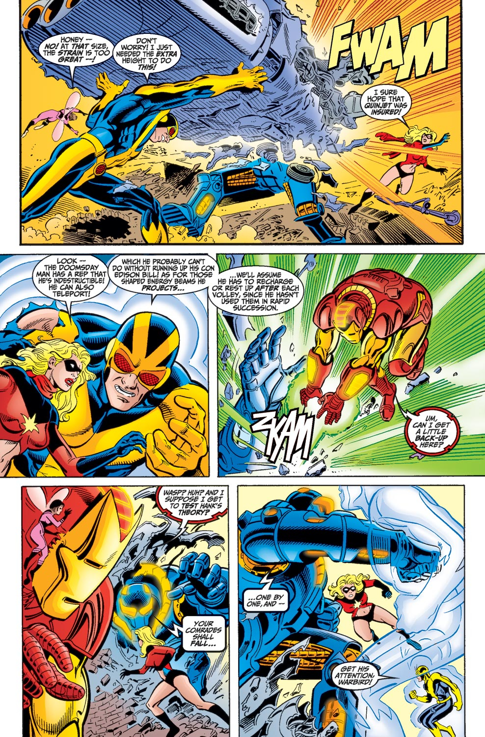 Read online Avengers (1998) comic -  Issue #17 - 16