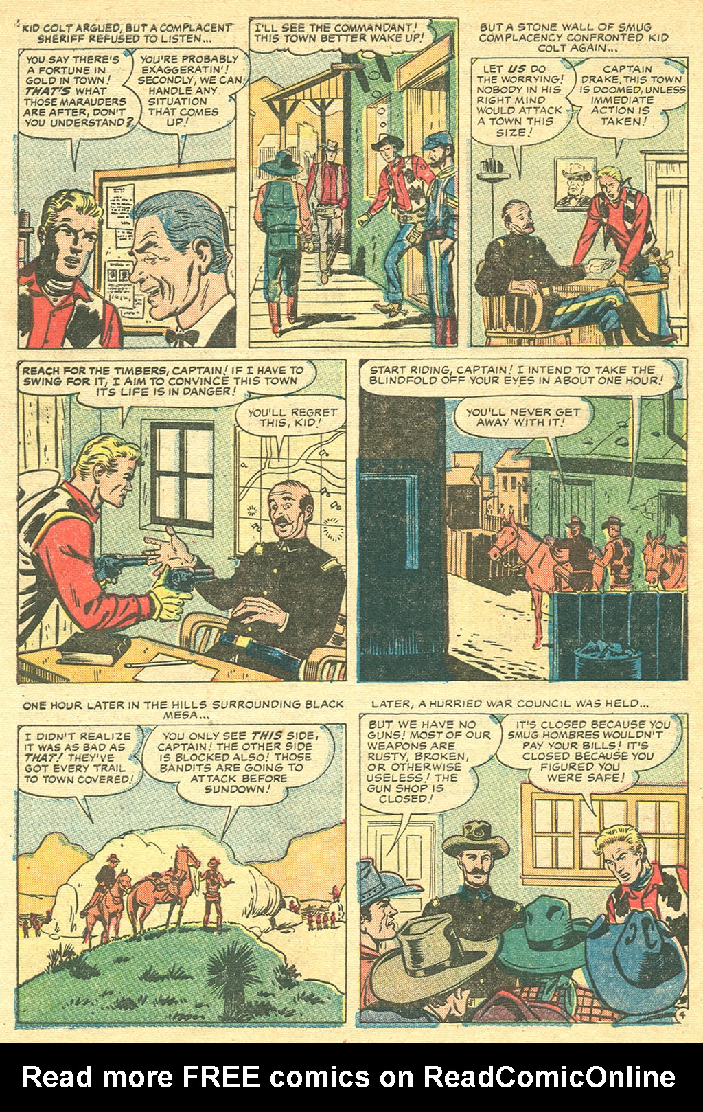 Read online Kid Colt Outlaw comic -  Issue #64 - 6