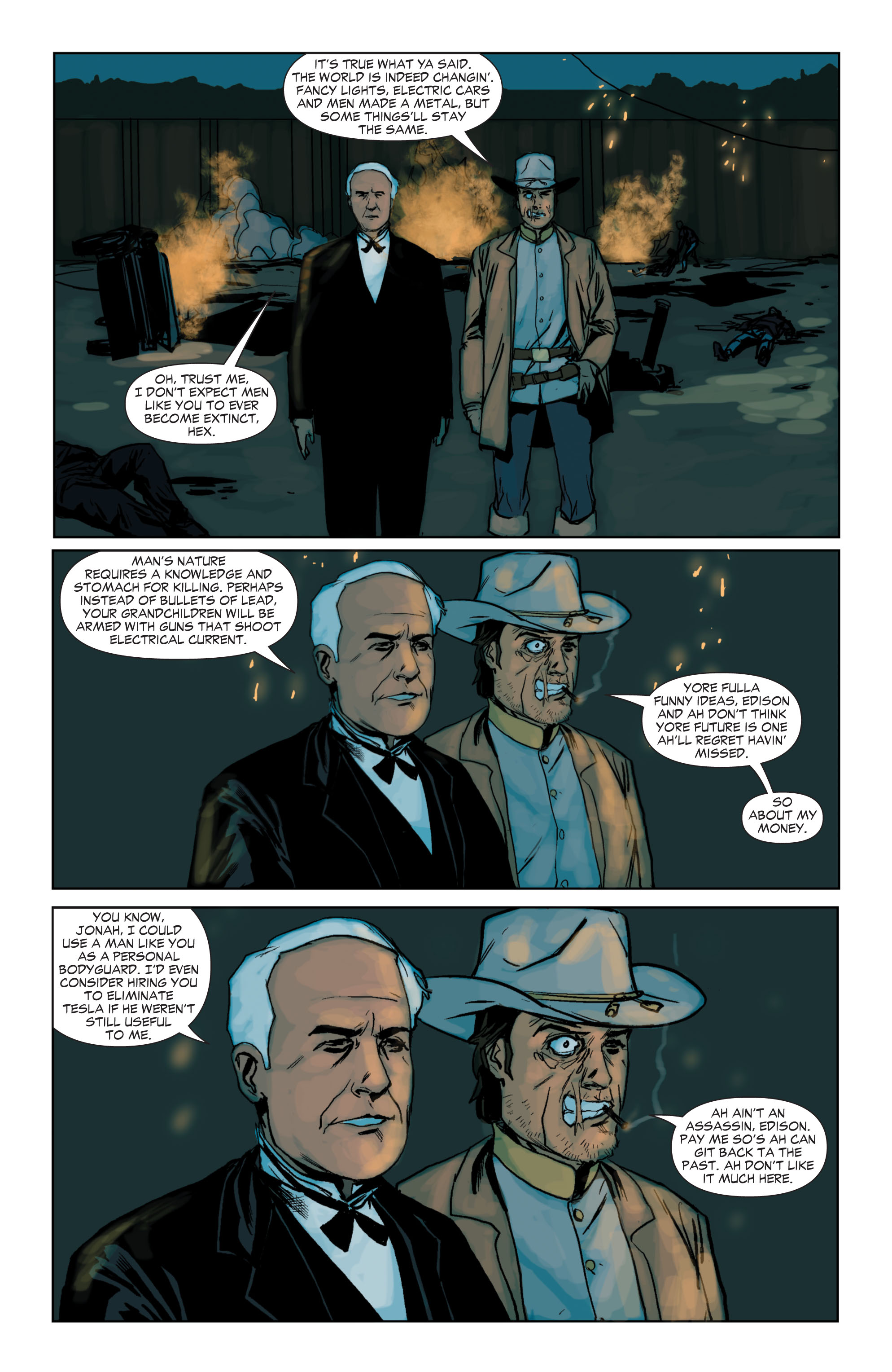 Read online Jonah Hex (2006) comic -  Issue #22 - 21