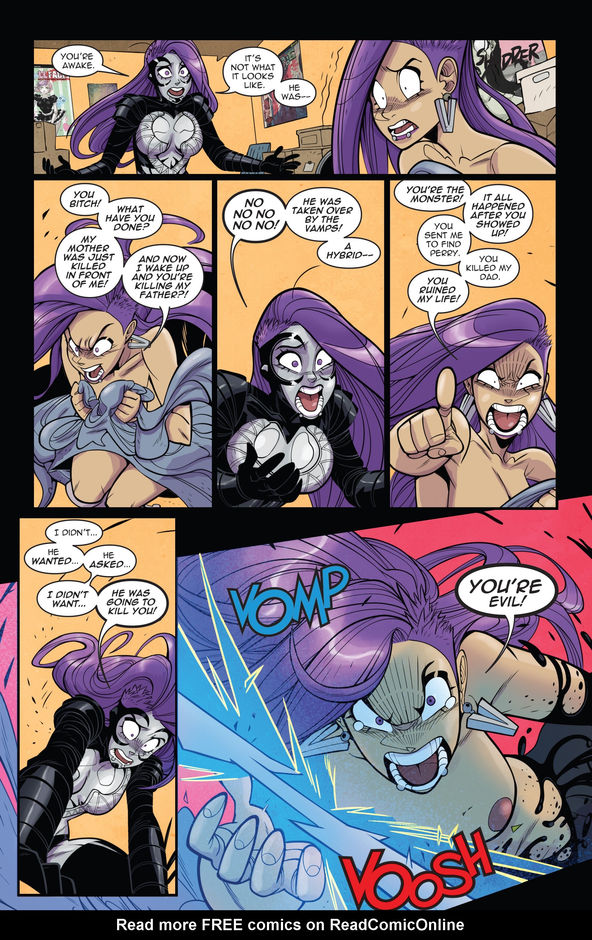 Read online Vampblade Season 3 comic -  Issue #11 - 24